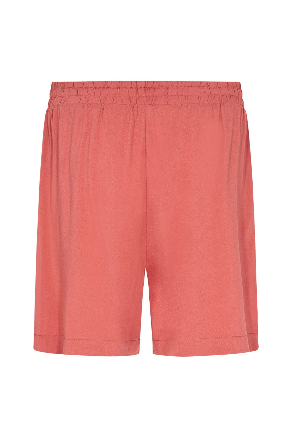 Soya Concept Radia Elasticated Waist Shorts - Dusty Red