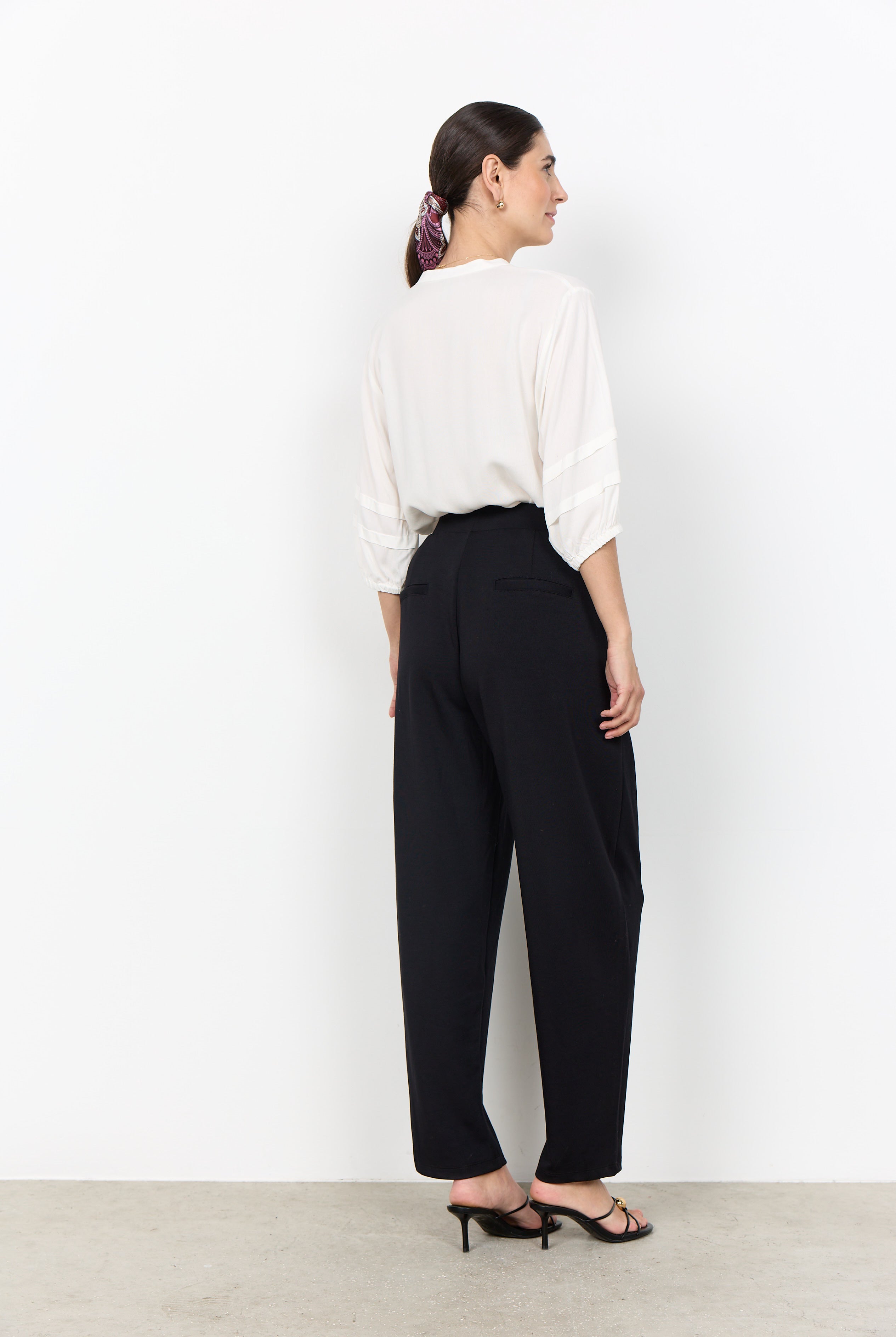 Soya Concept Radia Embroidered Blouse - Off-white