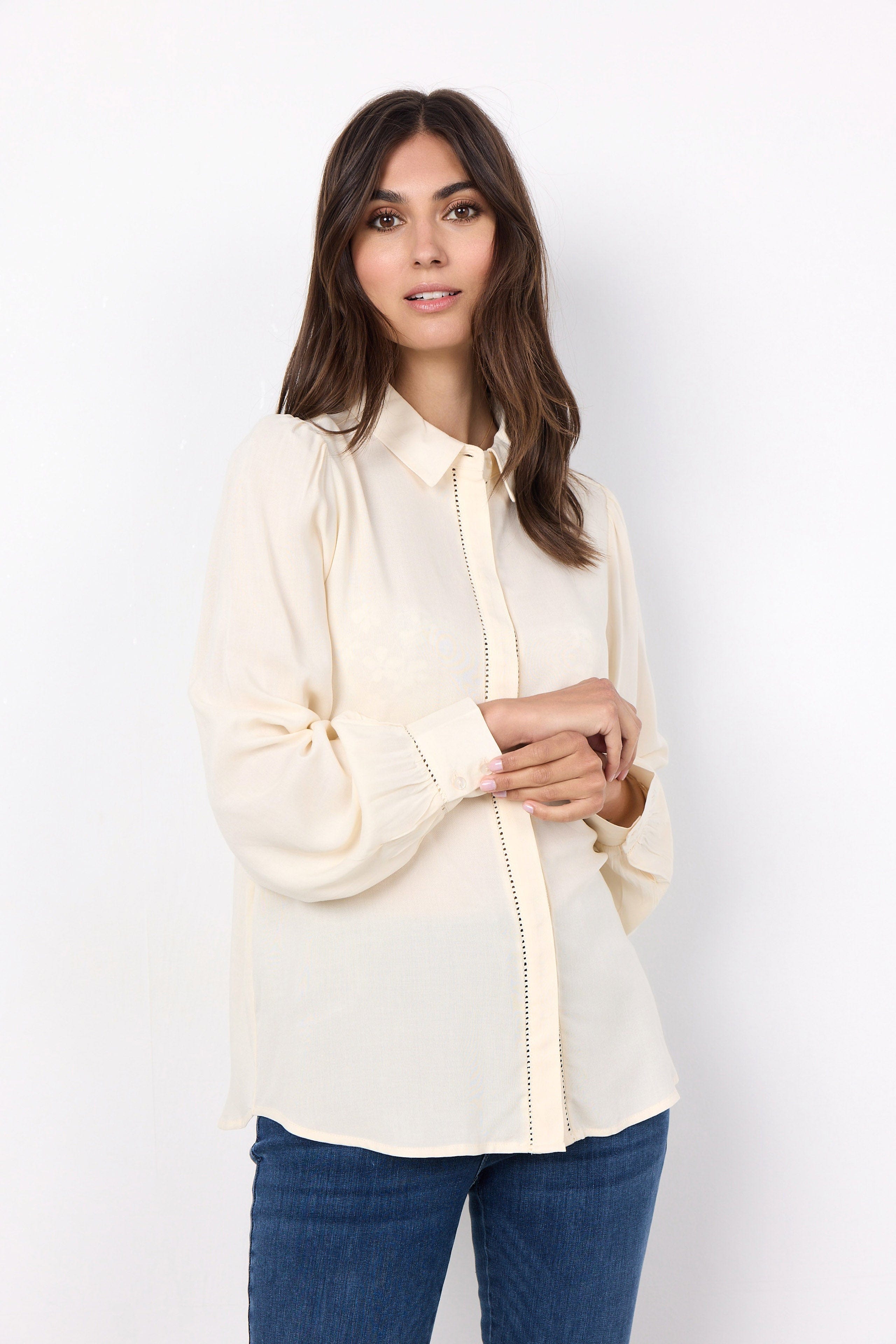 Soya Concept Radia Shirt - Cream