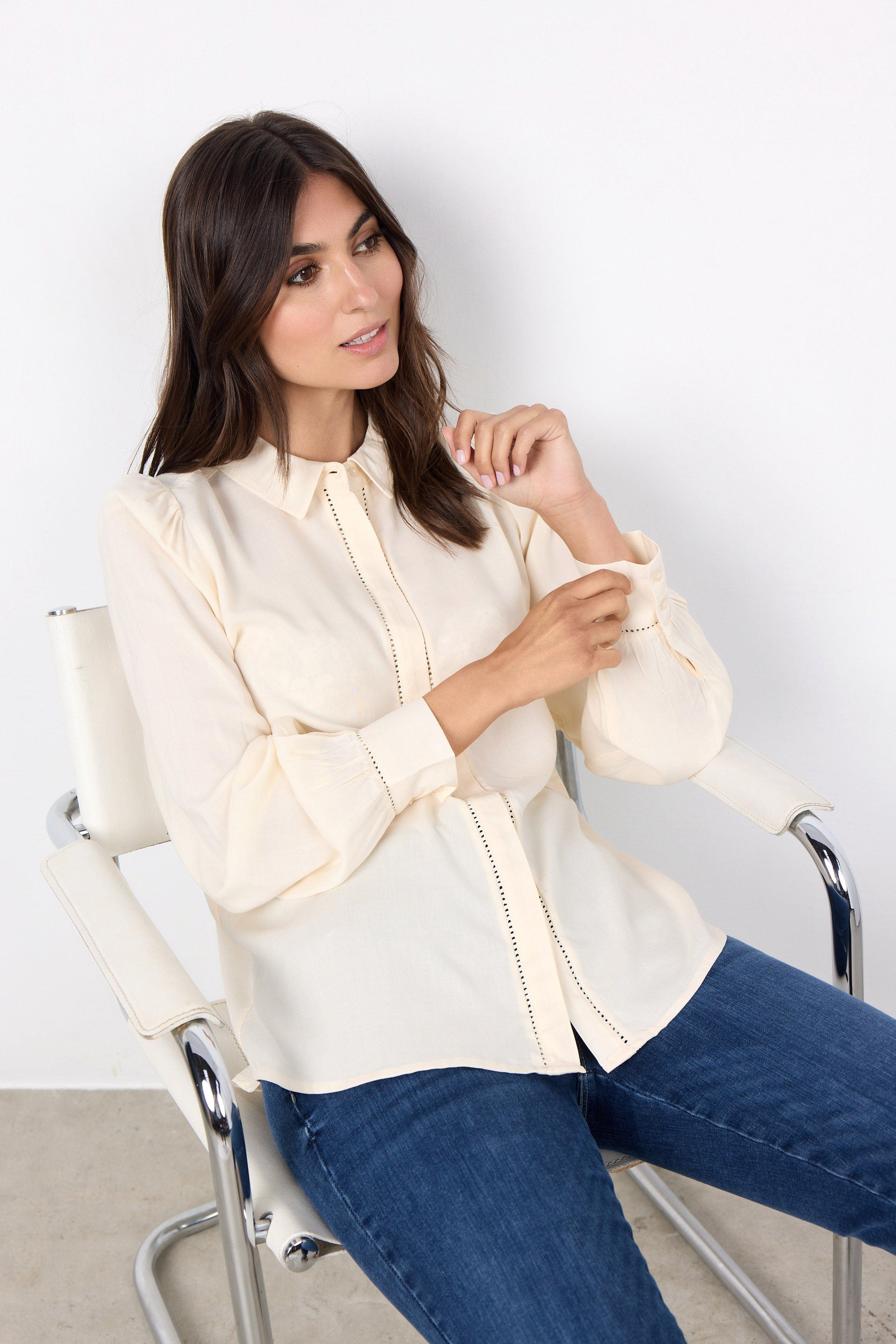 Soya Concept Radia Shirt - Cream