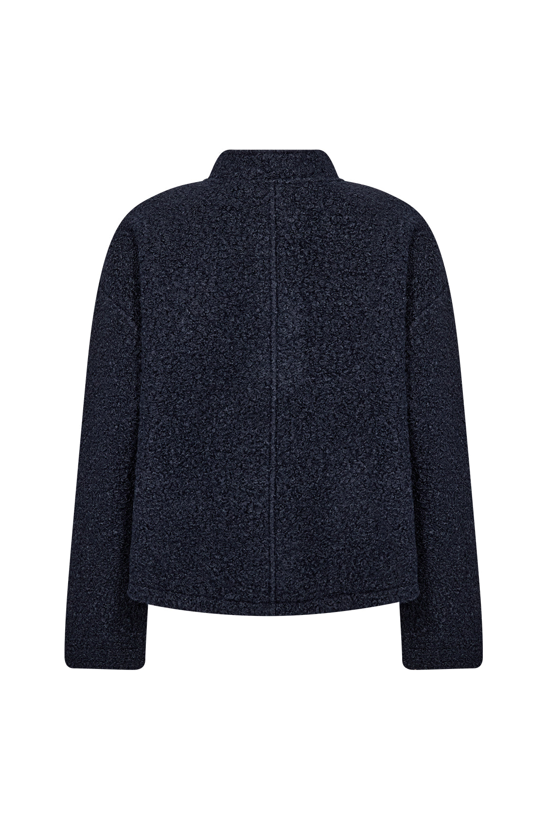 Soya Concept Shaima Boucle Style Jacket - Navy