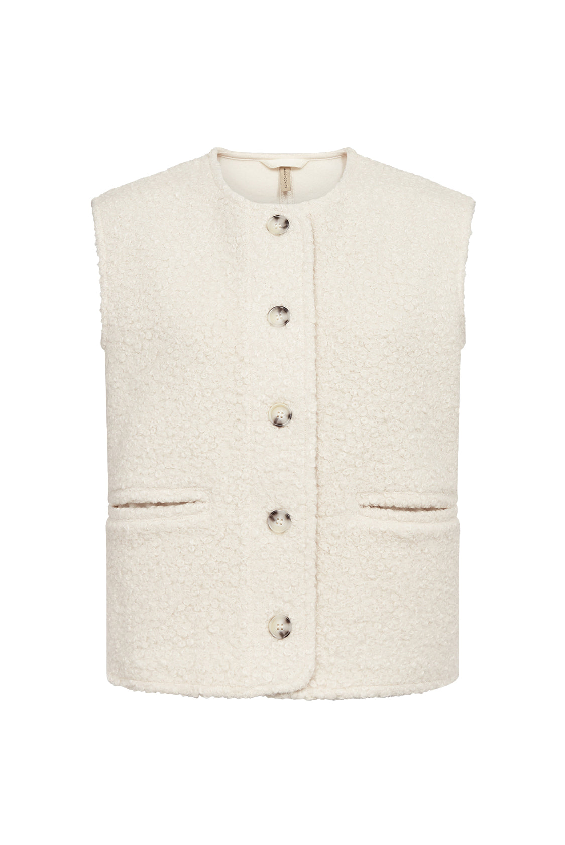 Soya Concept Shaima Waistcoat - Cream
