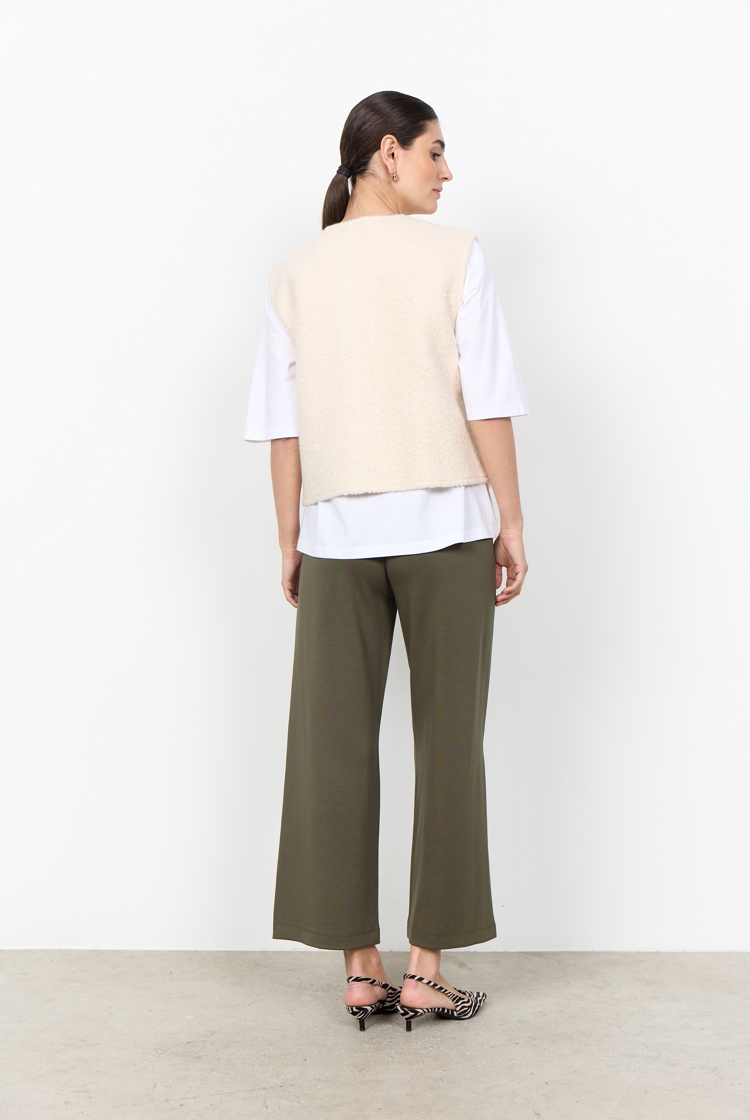 Soya Concept Shaima Waistcoat - Cream