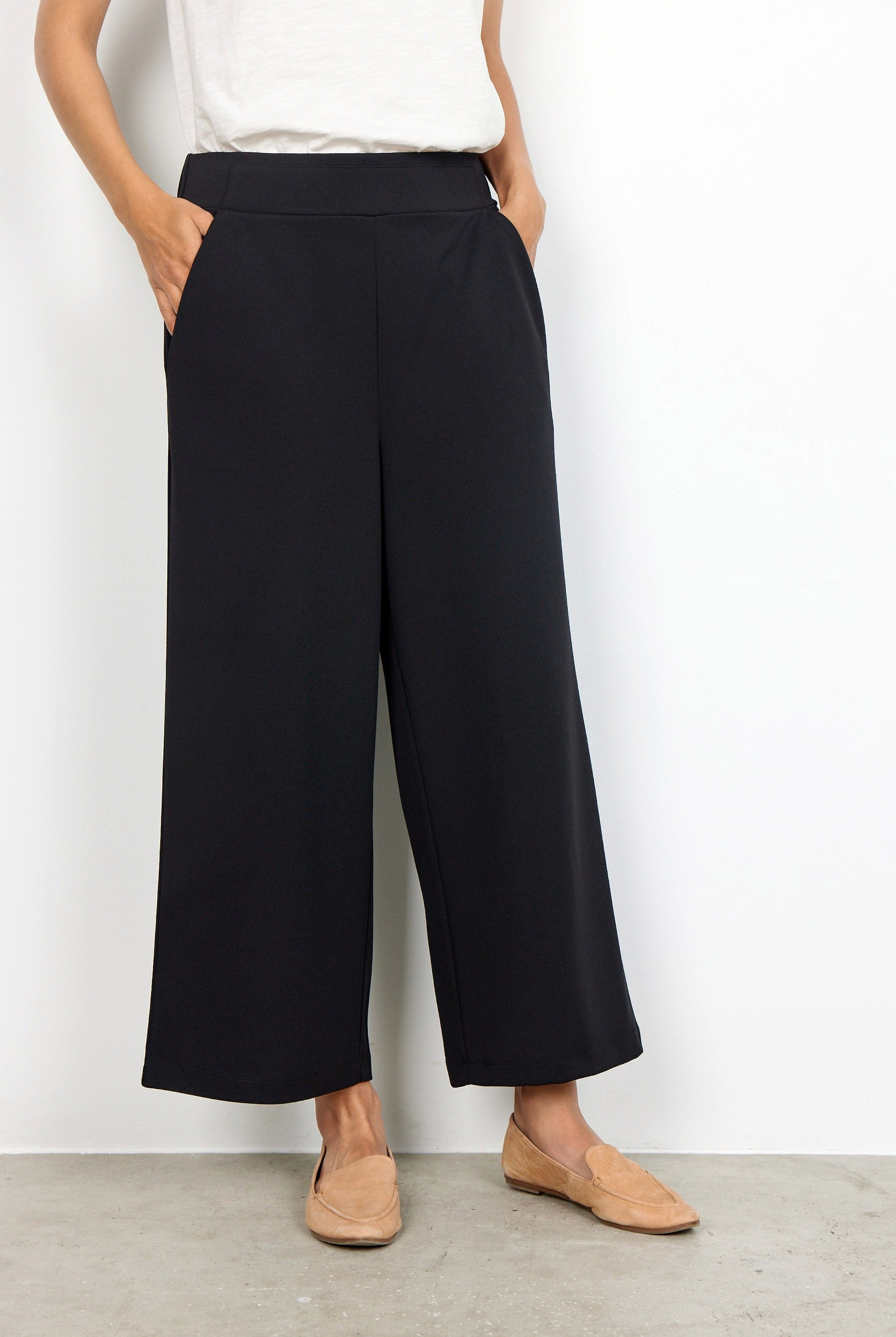 Soya Concept Siham Culottes - Black