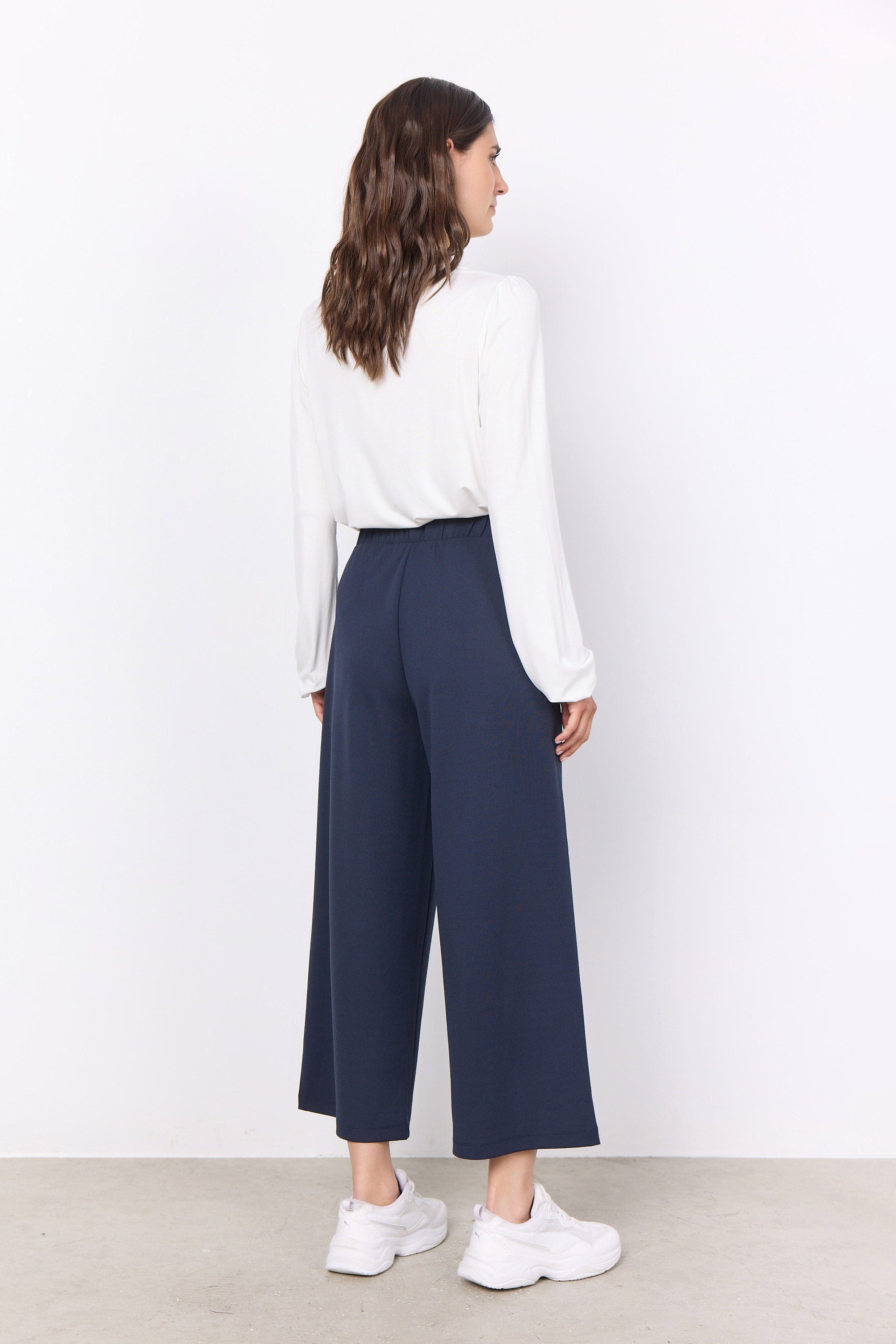 Soya Concept Siham Culottes - Navy