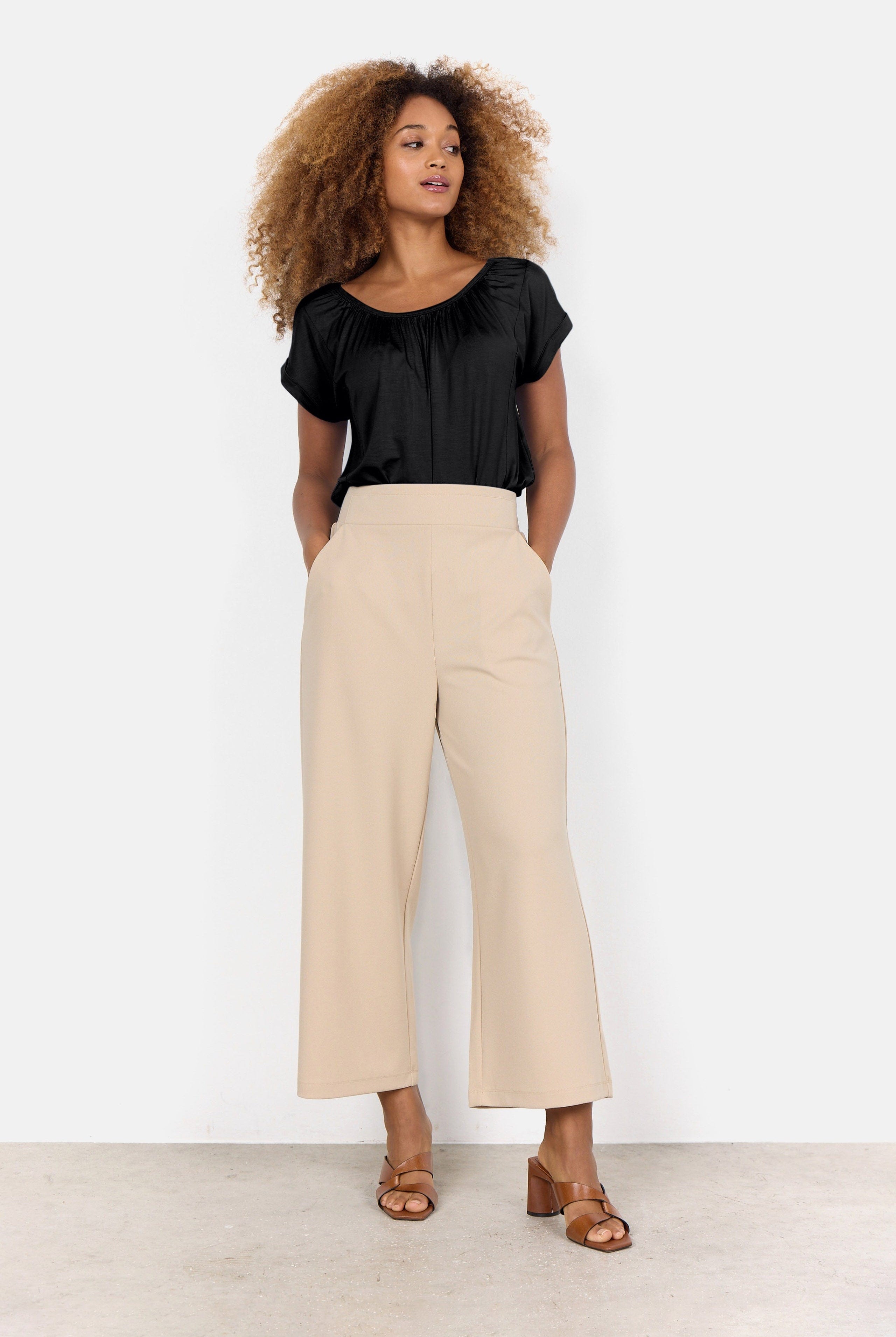 Soya Concept Siham Culottes - Sand