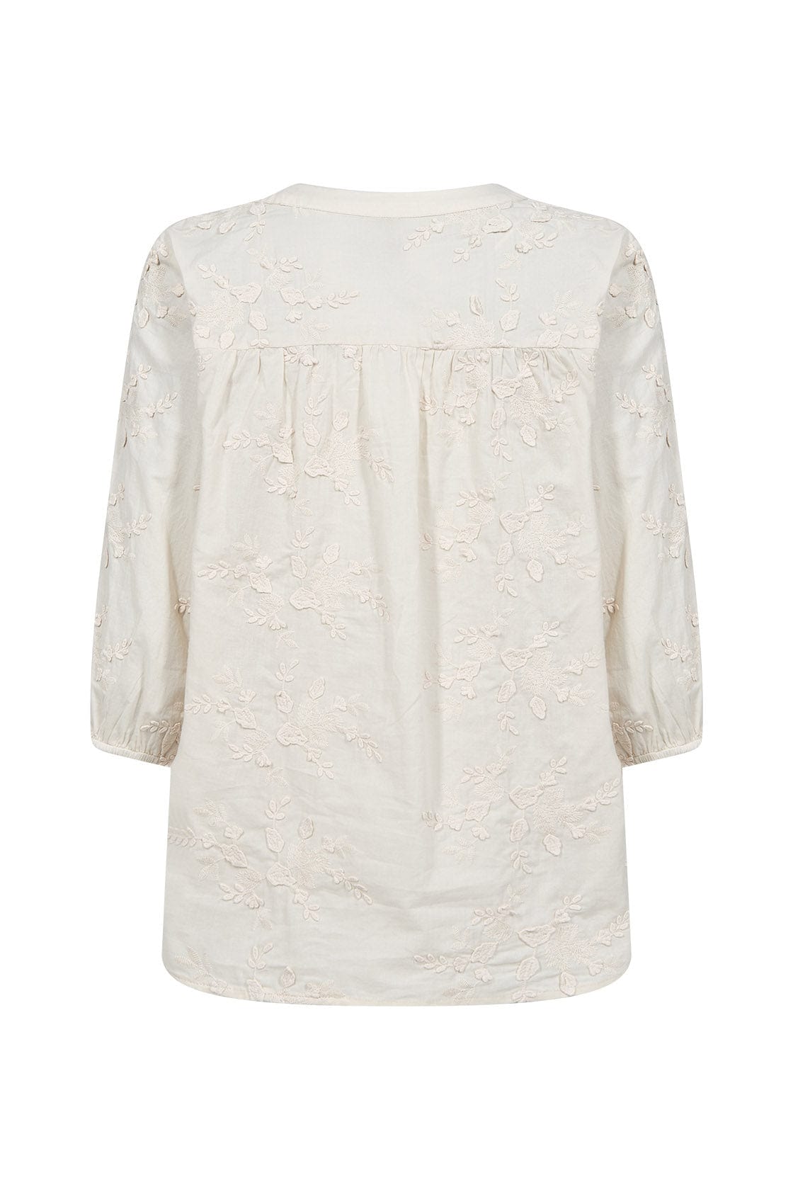 Soya Concept Silva Applique Blouse - Cream