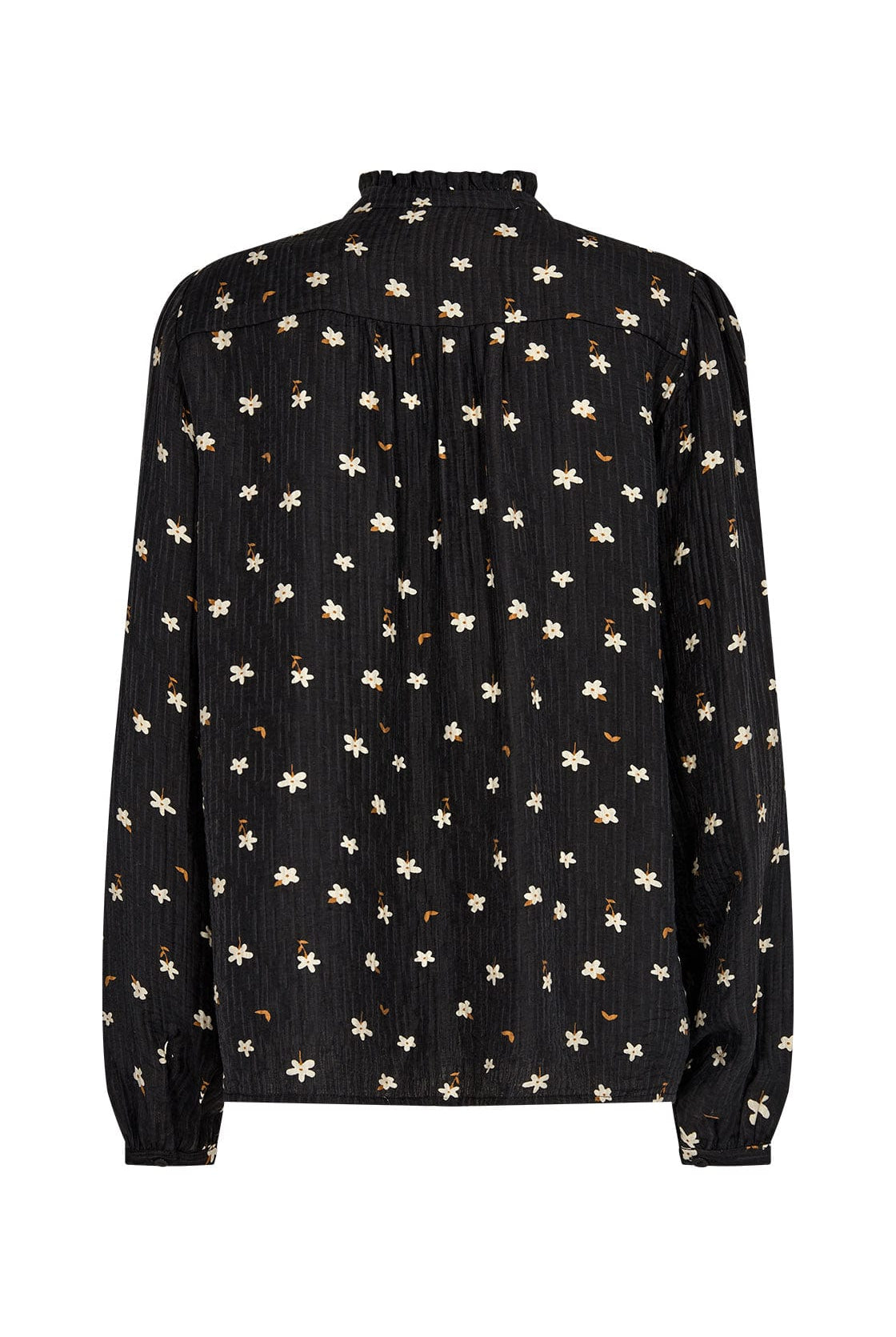 Soya Concept Tama Floral Print Blouse - Black Combi