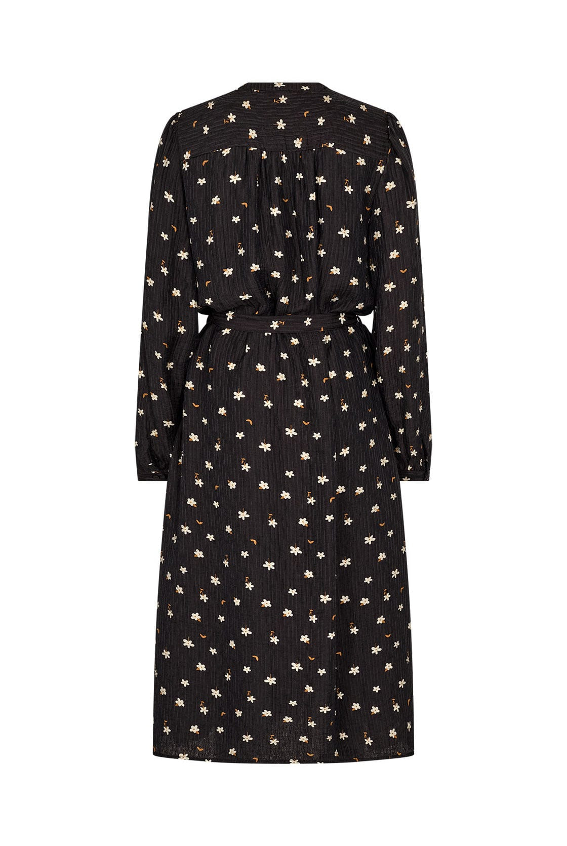 Soya Concept Tama Floral Print Midi Dress - Black Combi