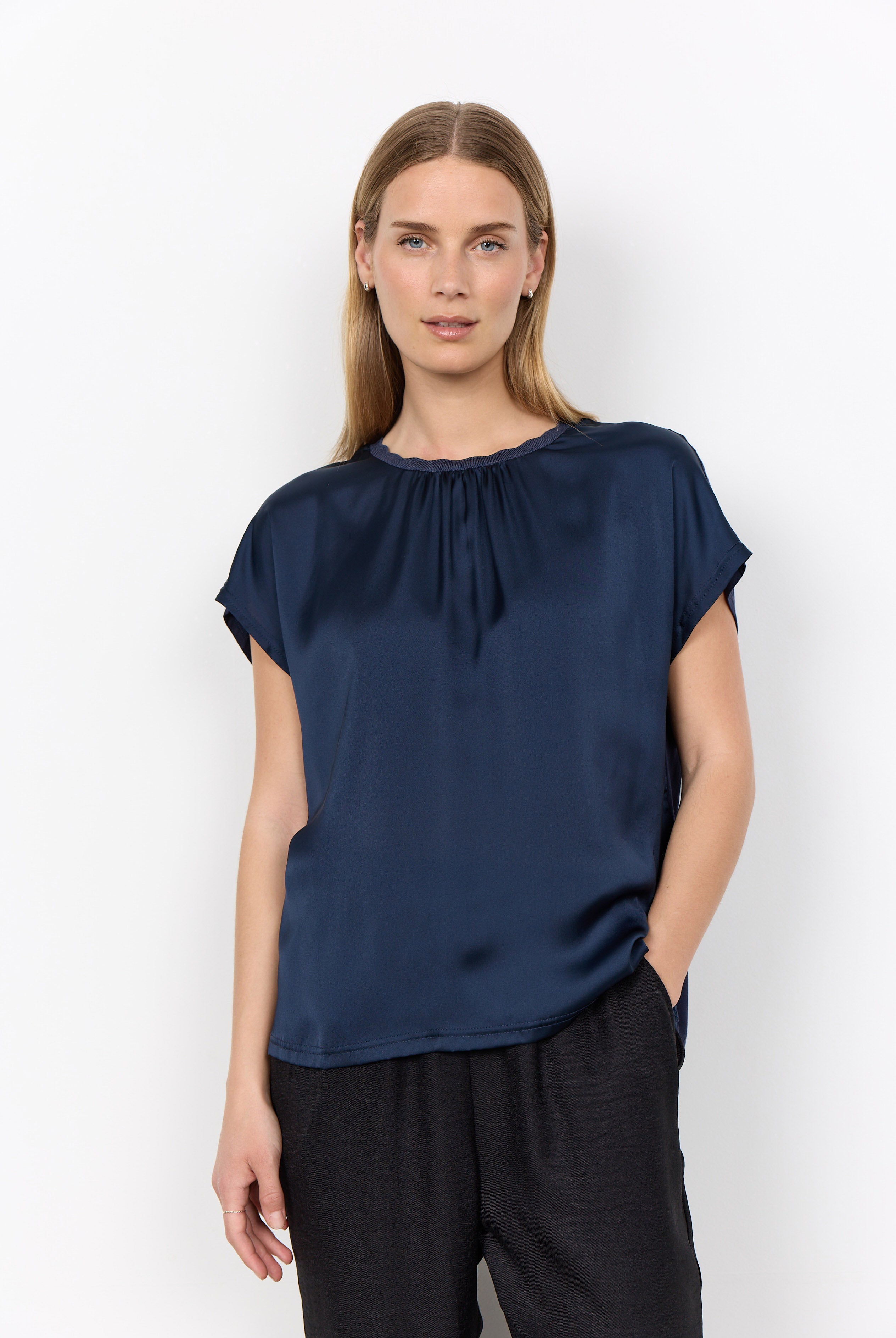 Soya Concept Thilde Blouse - Navy