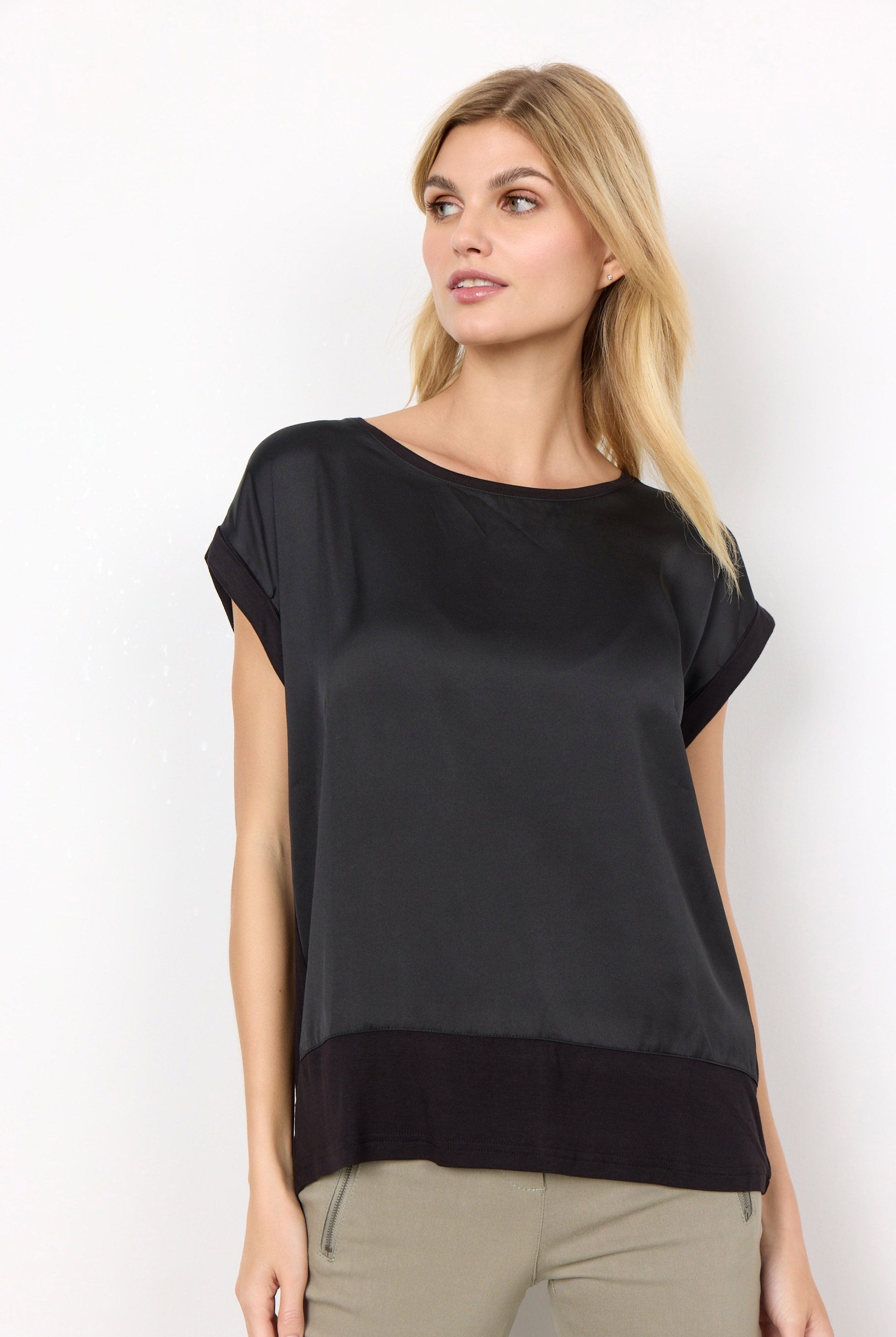 Soya Concept Thilde T-Shirt - Black