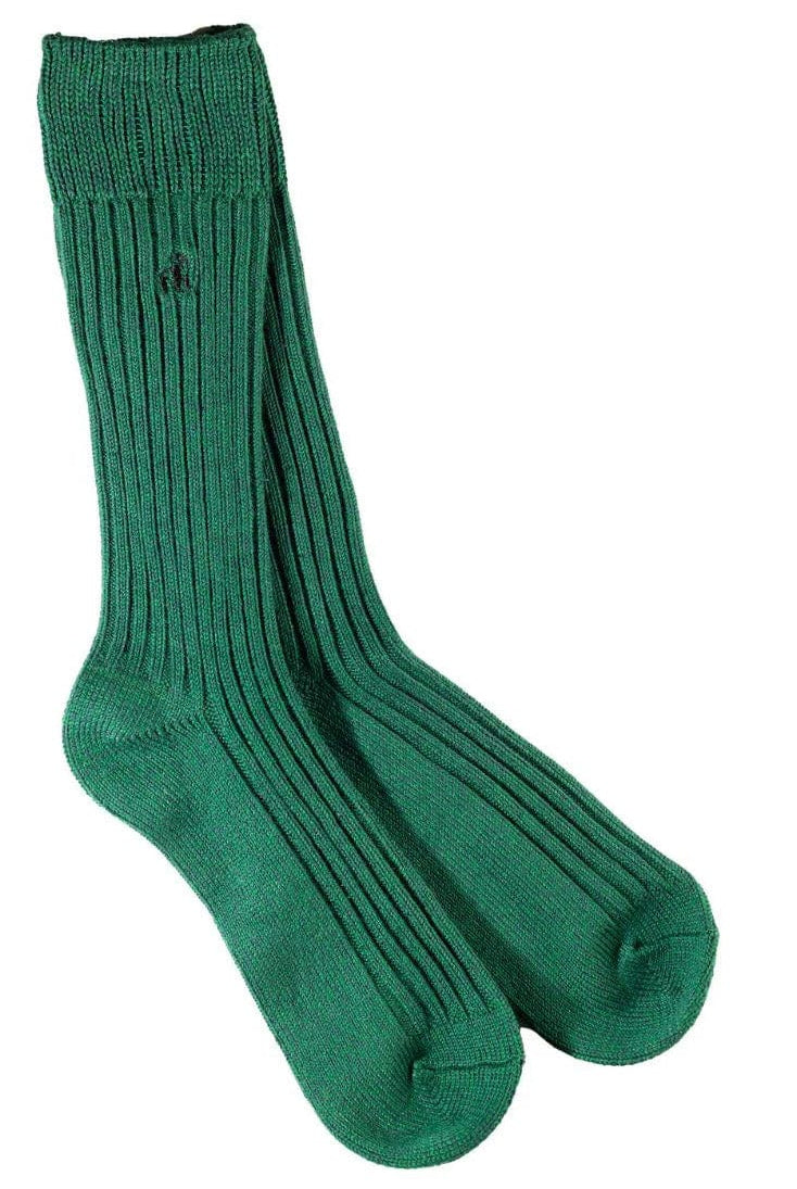 Swole Panda Bamboo Boot Sock - Racing Green SP-BS_RACINGGREEN_7-11