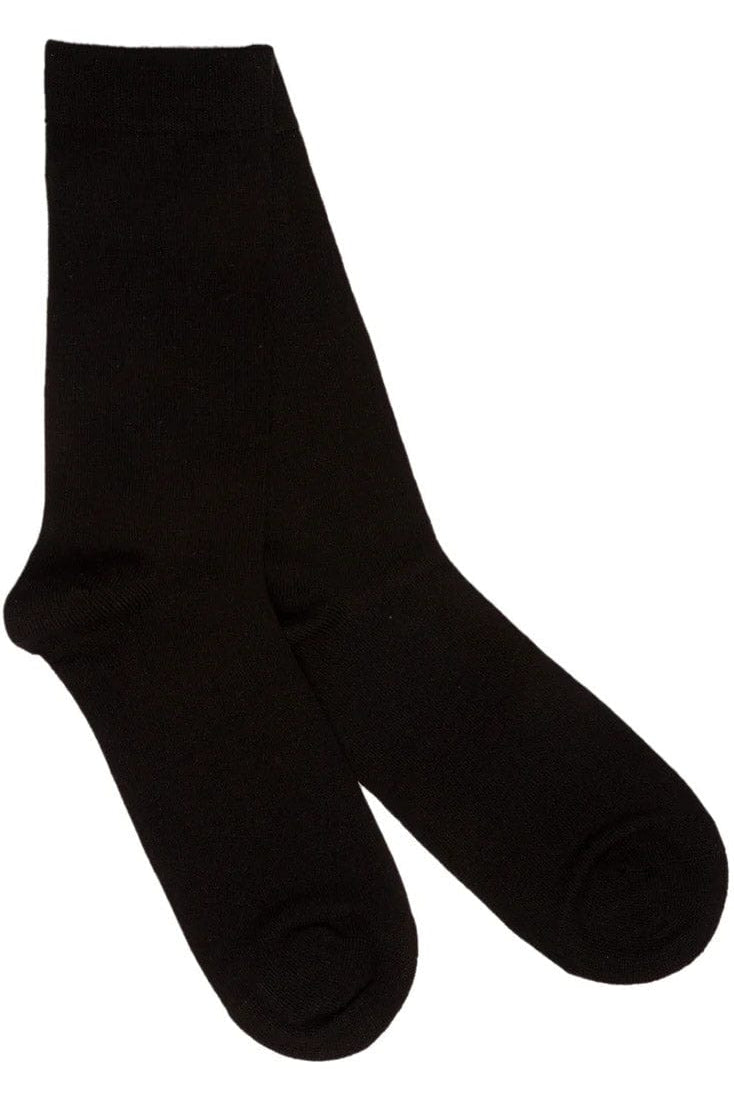 Swole Panda Bamboo Socks - Black SP085-S_BLACK_4-7