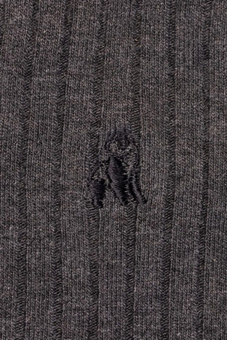 Swole Panda Plain Bamboo Socks - Marl Grey SP466_MARLGREY_7-11