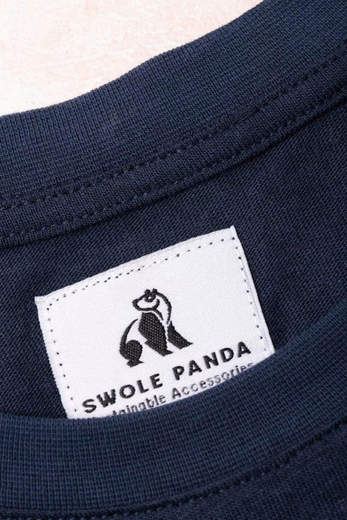 Swole Panda Refibra T-Shirt - Navy