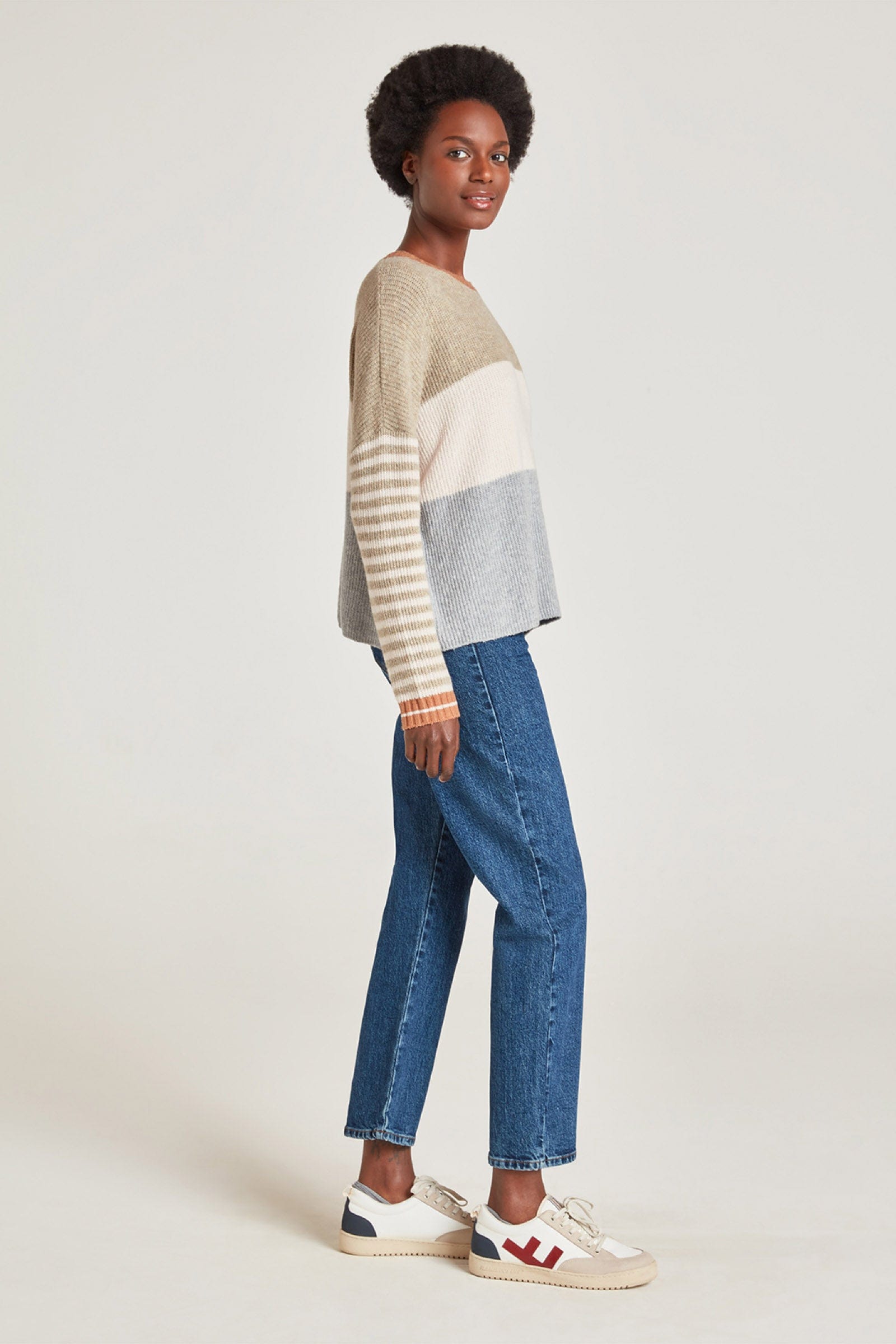 Thought Aadi Organic Cotton Knit Jumper - Multi