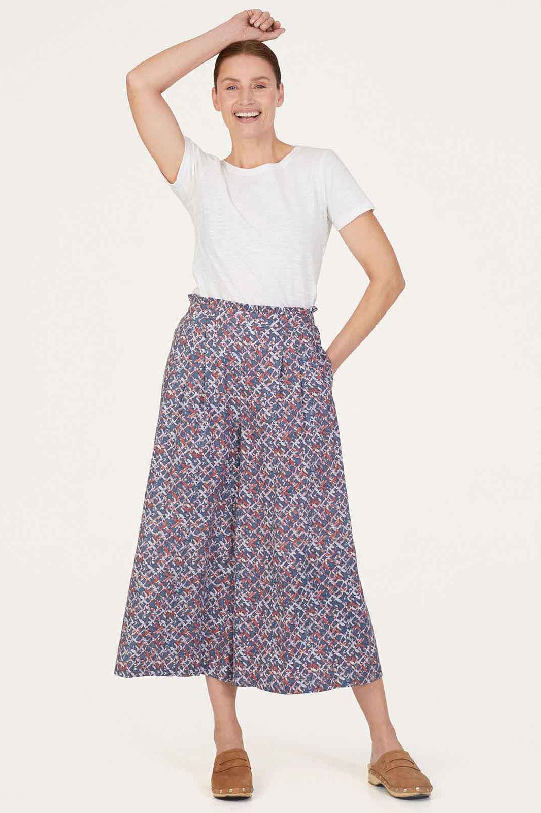 Thought Kalina Hemp Wide Leg Culottes