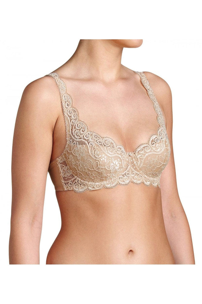 Triumph Amourette 300WHP Wired Padded Lace Bra - Skin