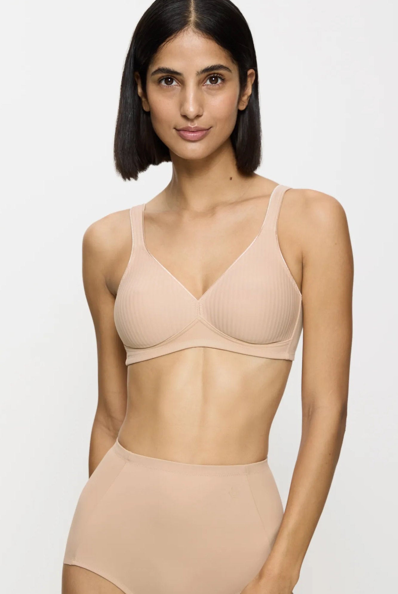 Triumph Modern Soft + Cotton Non-Wired Bra - Natural Beige
