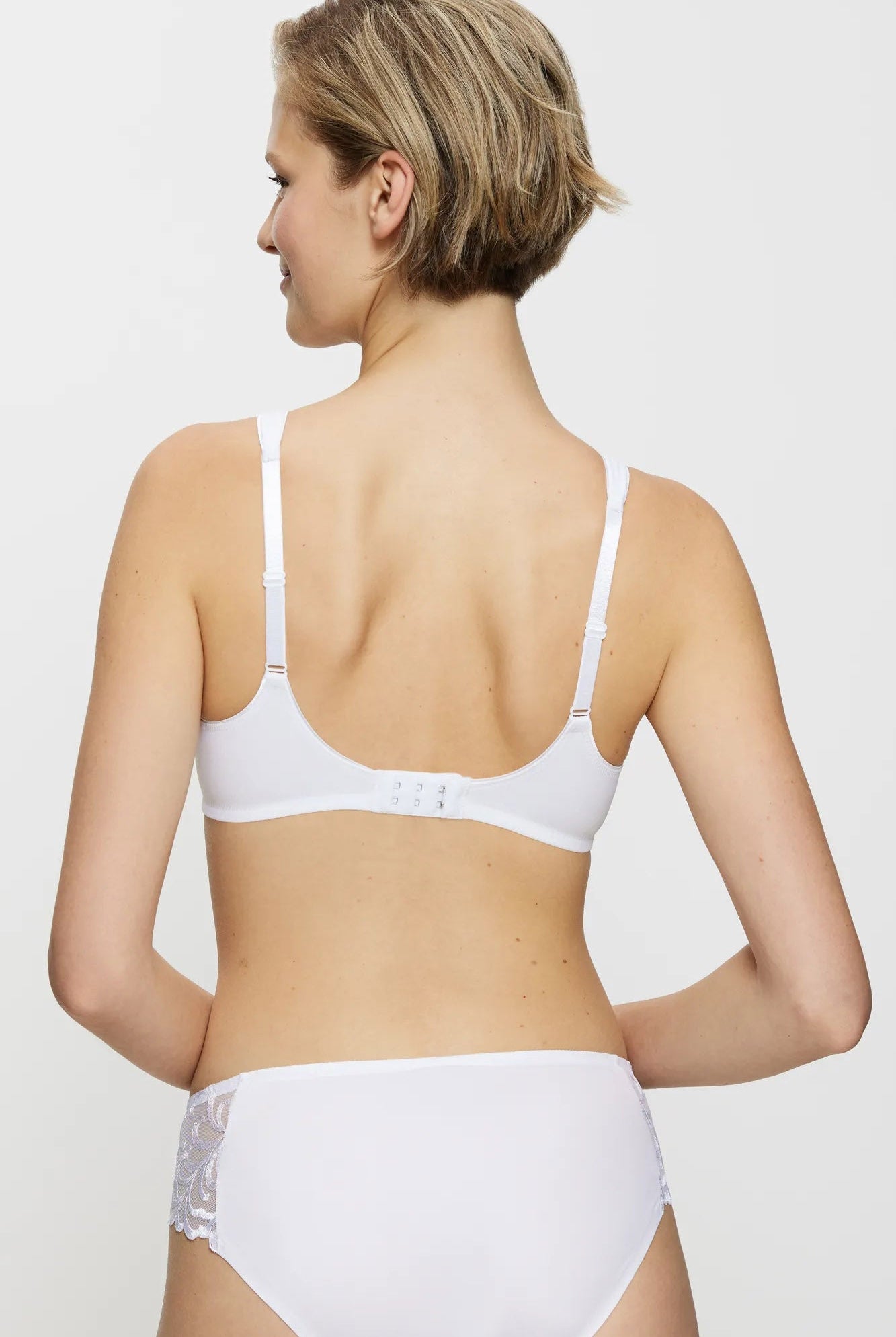 Triumph Modern Soft + Cotton Non-Wired Bra - White