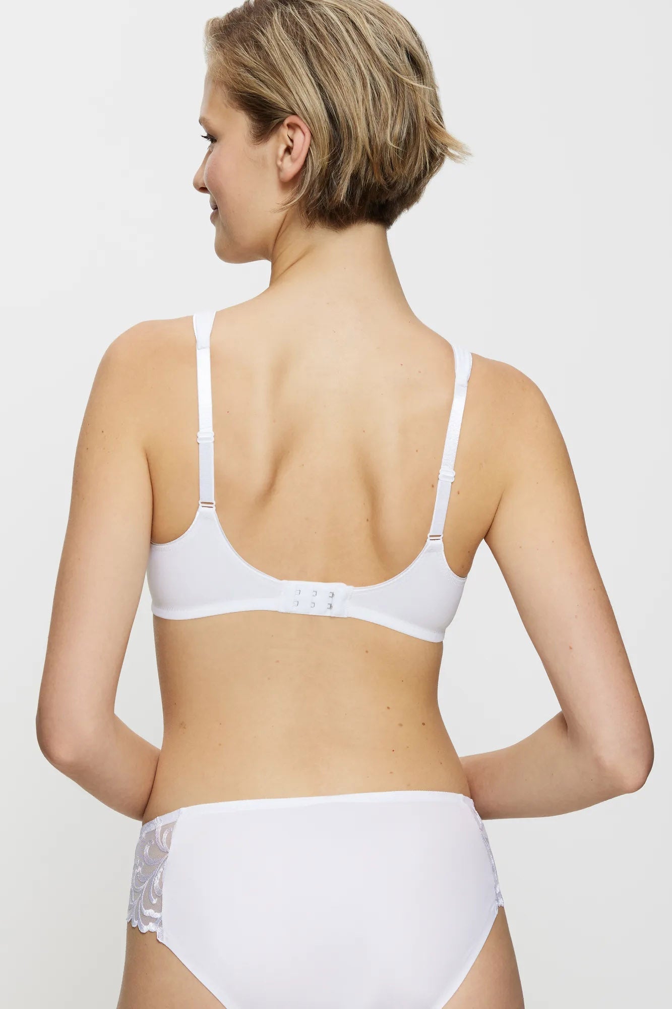Triumph Modern Soft + Cotton Non-Wired Bra - White