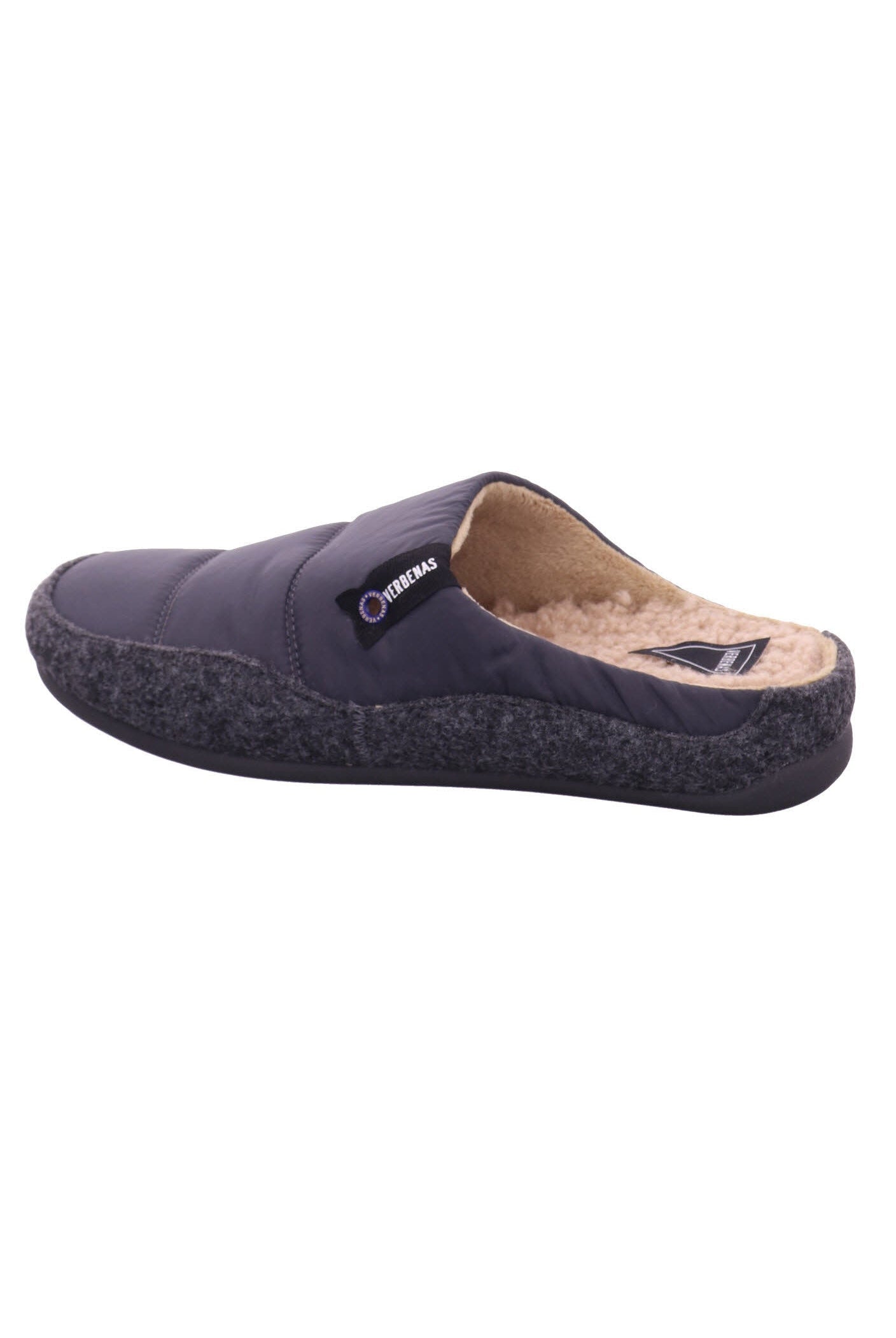 Verbenas Earth Acolchado/Picos Slippers - Antracita