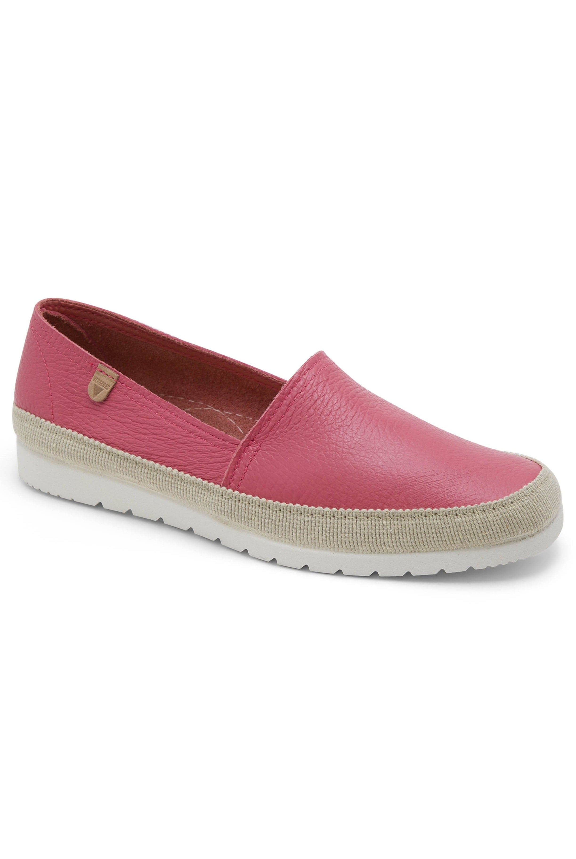 Verbenas Noa Nucleo Napa Leather Espadrilles - Coral