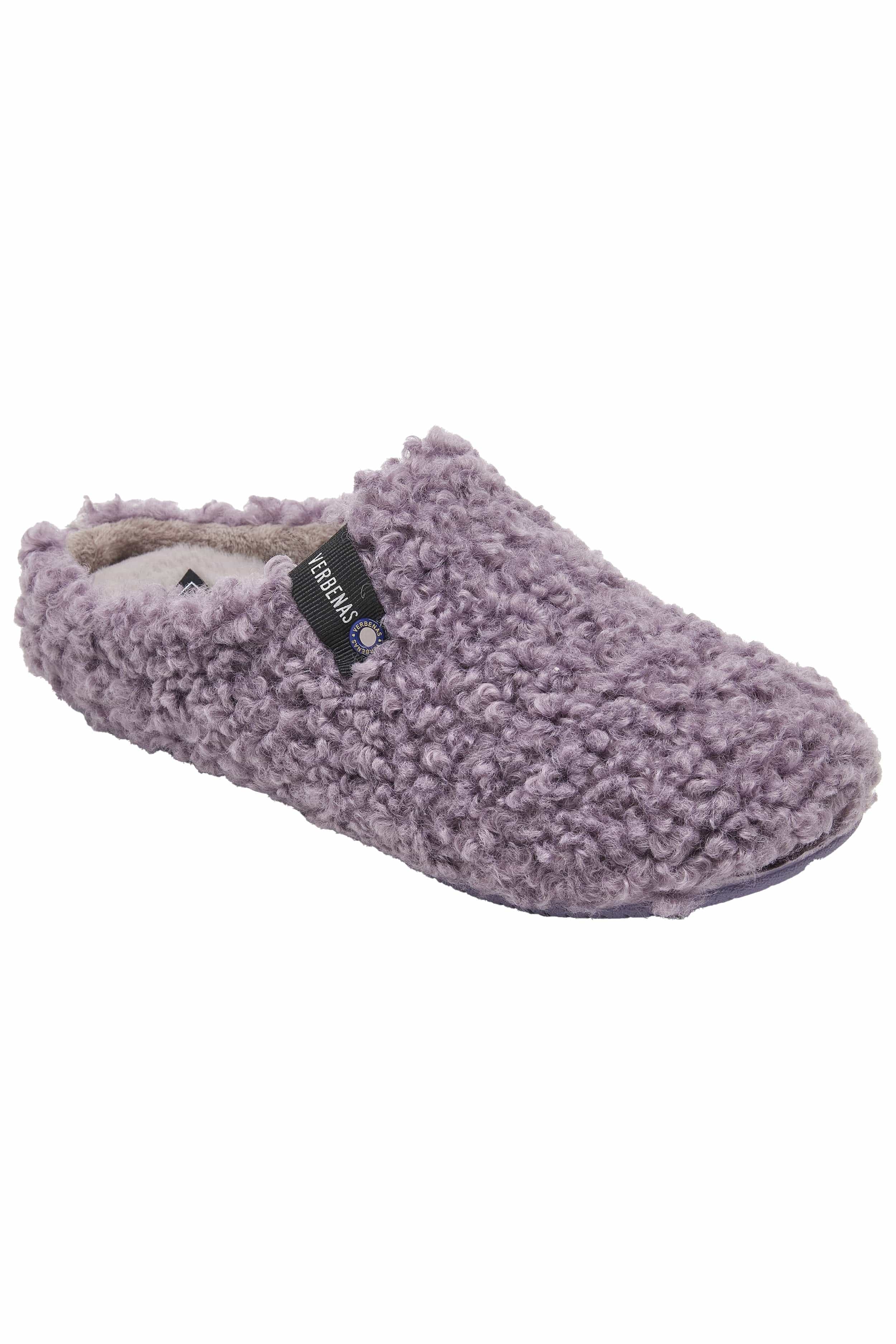 Verbenas York Curly Slippers - Lila