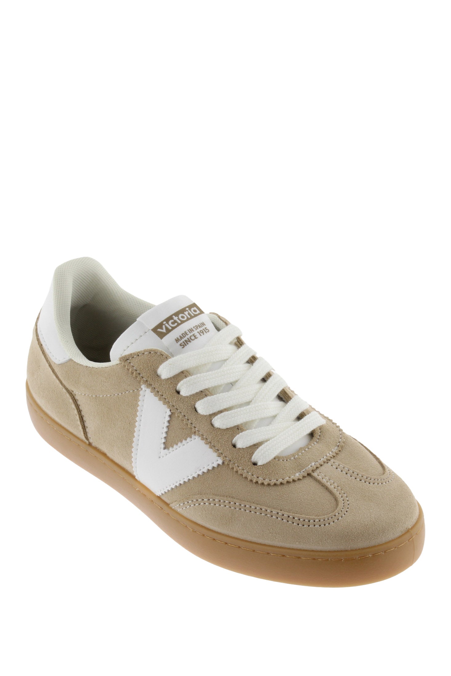 Victoria Berlin Suede Retro Trainers - Beige