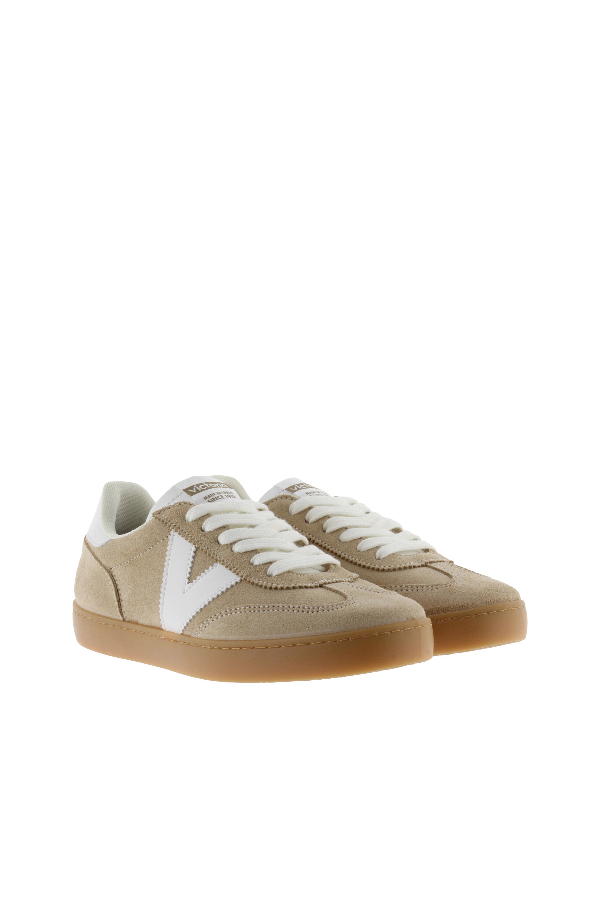Victoria Berlin Suede Retro Trainers - Beige