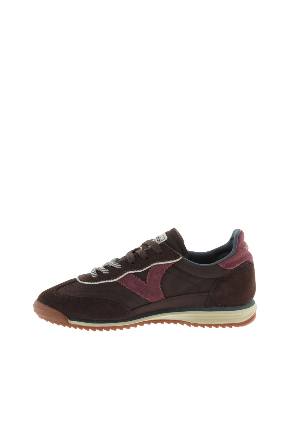 Victoria Saturno Suede Trainers - Marron