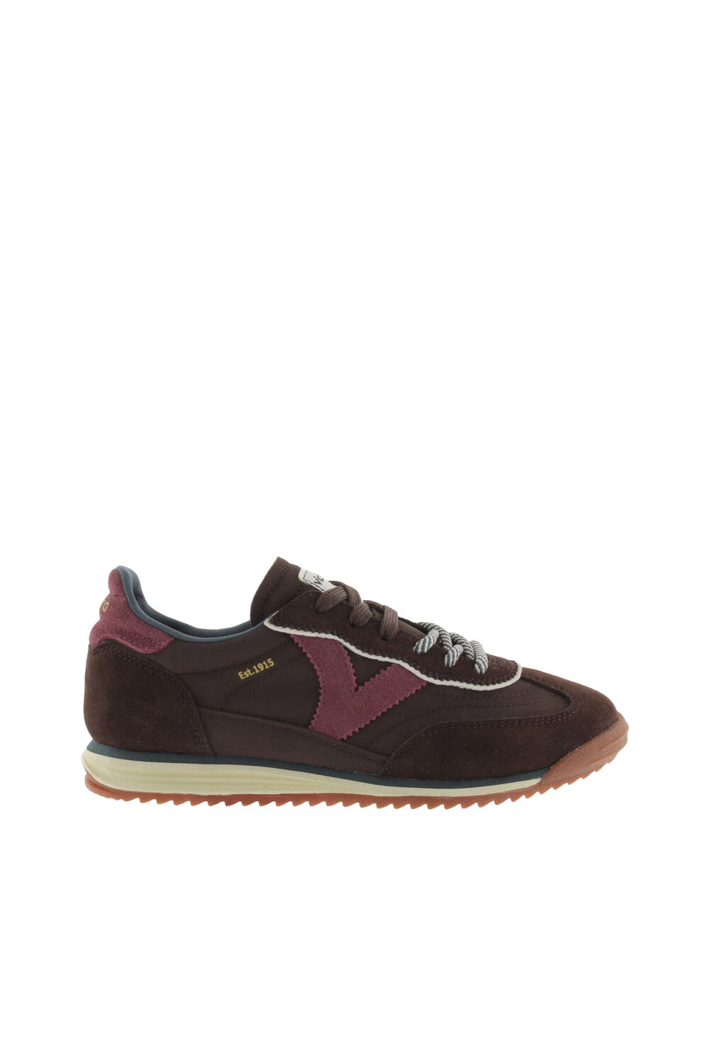 Victoria Saturno Suede Trainers - Marron