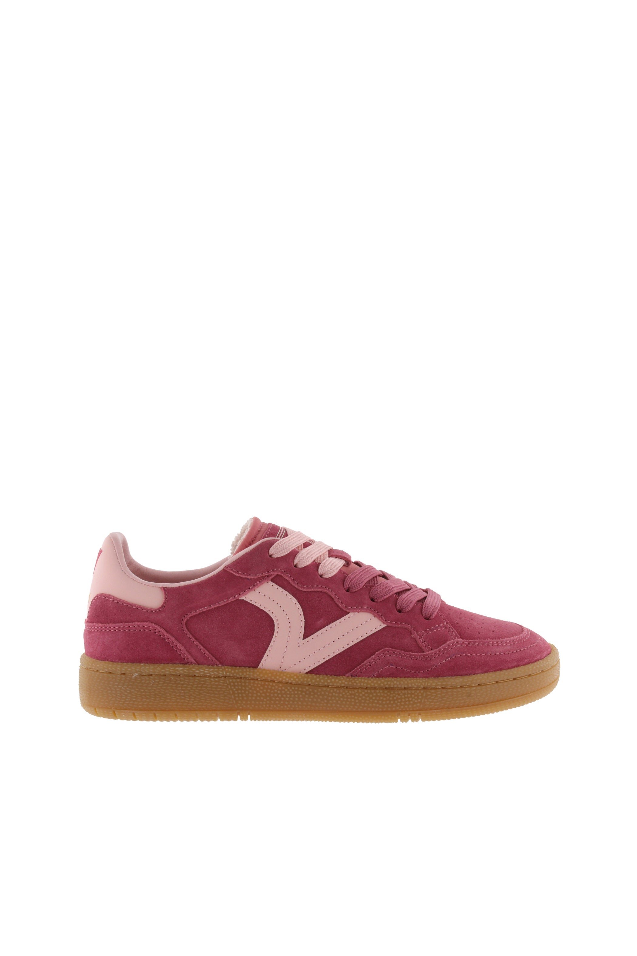 Victoria Smash Suede Trainers - Fuchsia