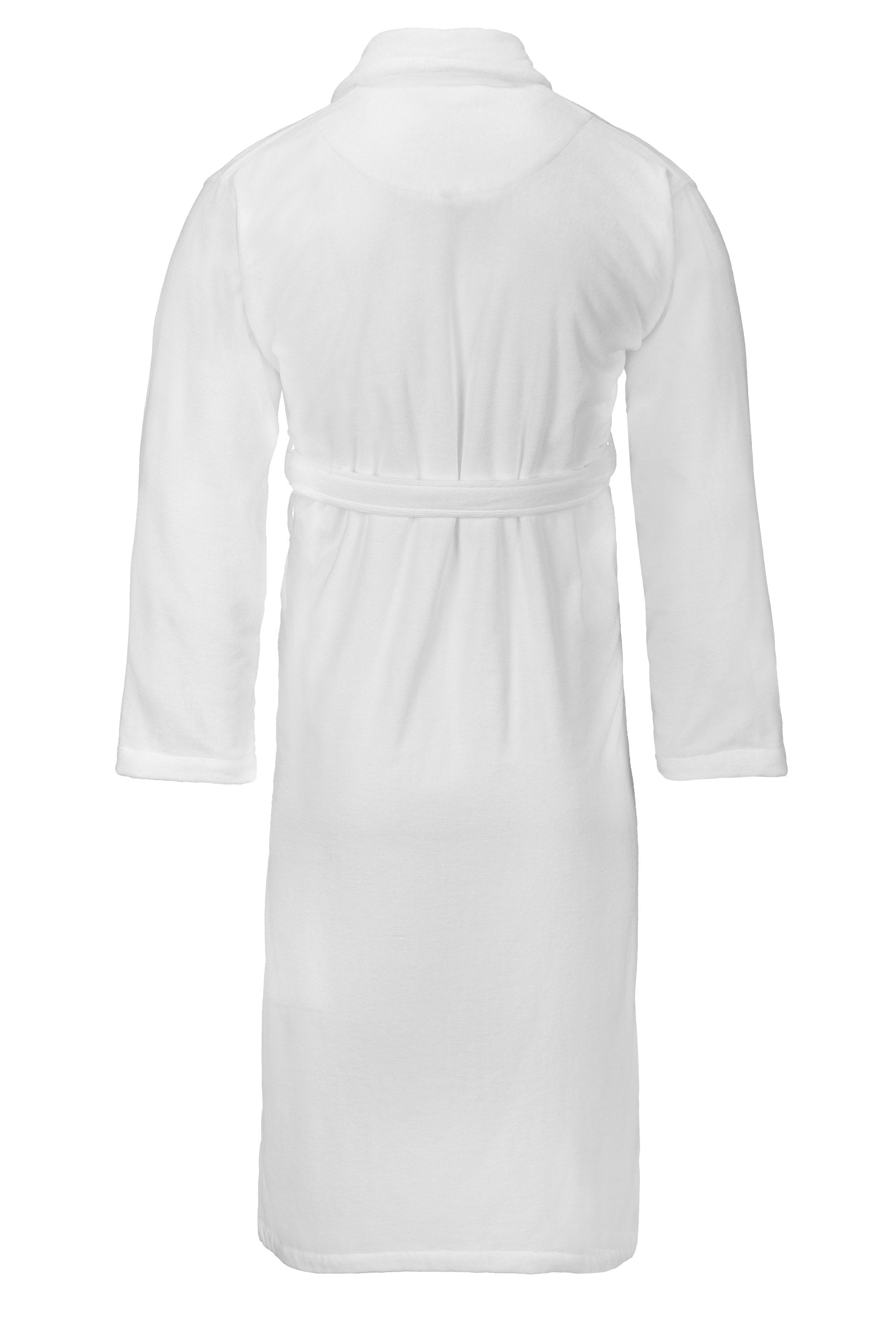 Vossen Feeling Velour Dressing Gown - White