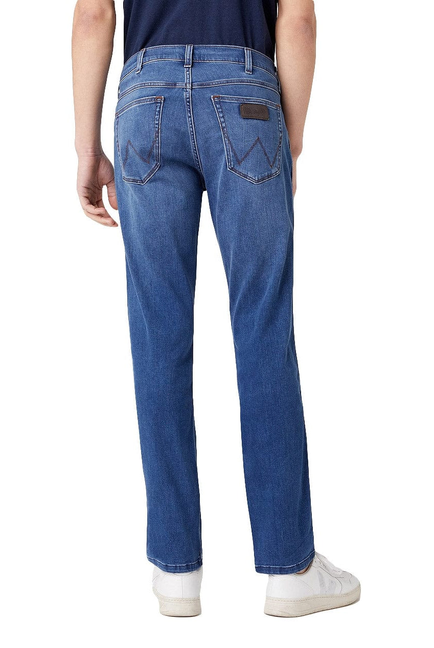 Wrangler Greensboro Epic Soft Straight Jeans - Bright Stroke