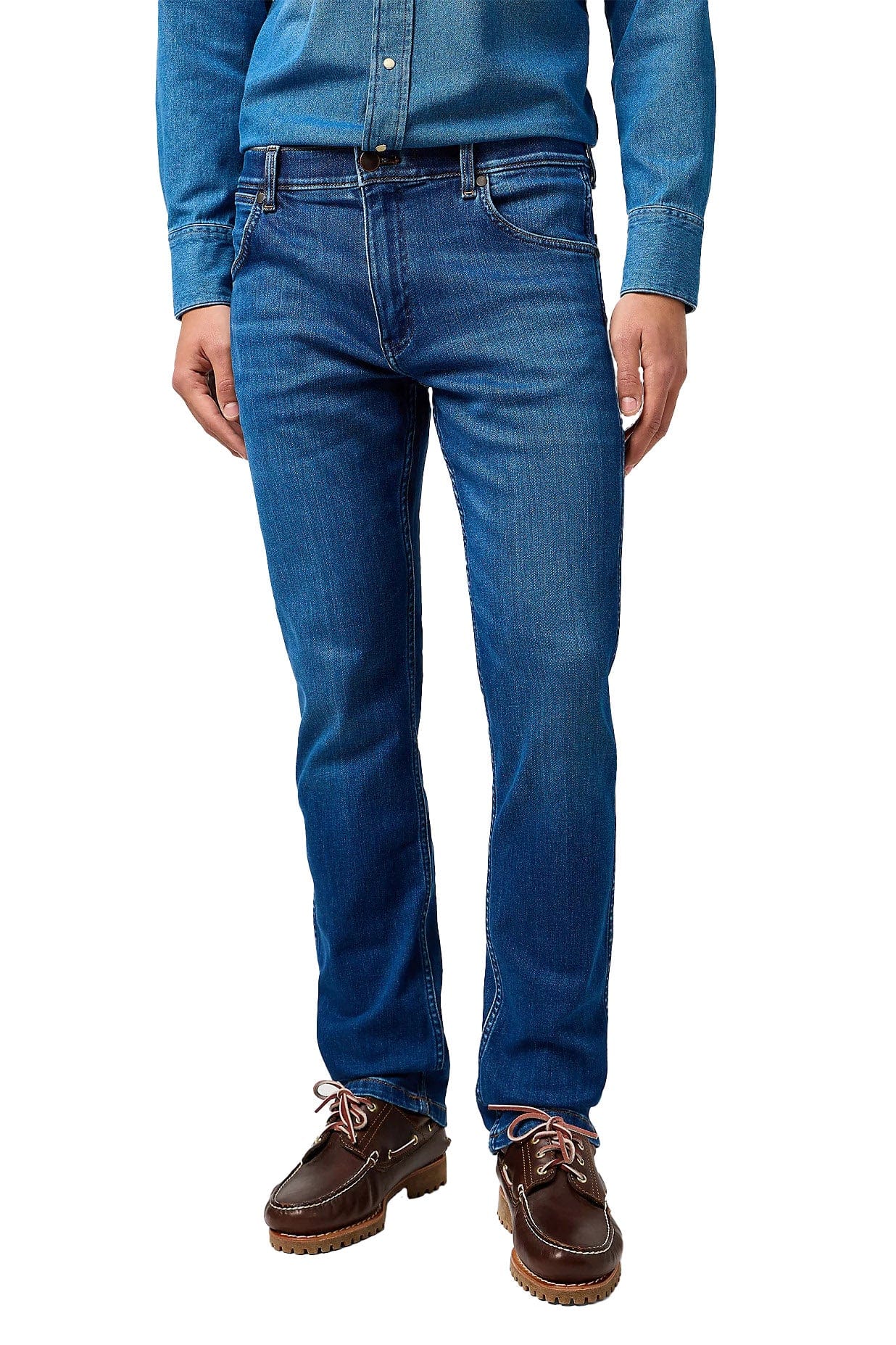 Wrangler Greensboro Stretch Straight Jeans - Dandelion Summer