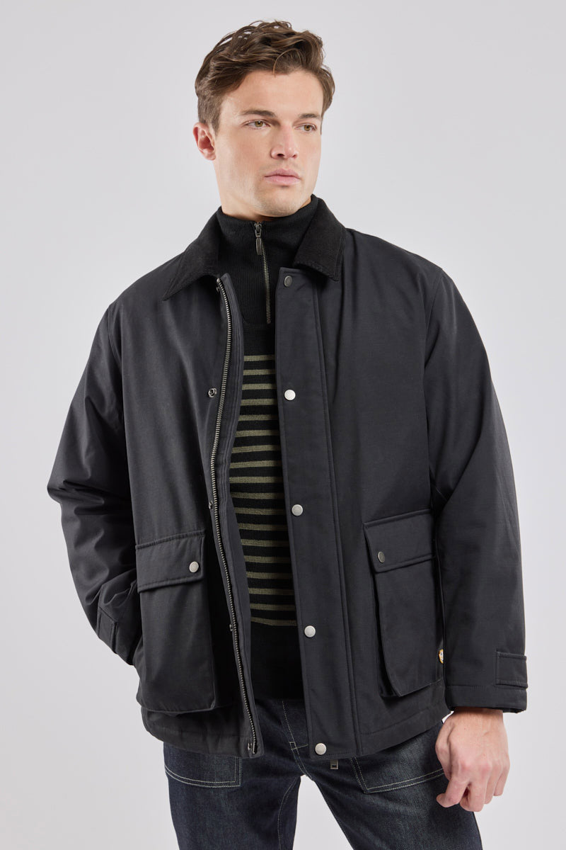 Armor Lux Water Repellant Jacket - Black – Potters of Buxton