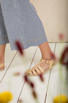 Bonte Aide Trouser - Navy Gingham