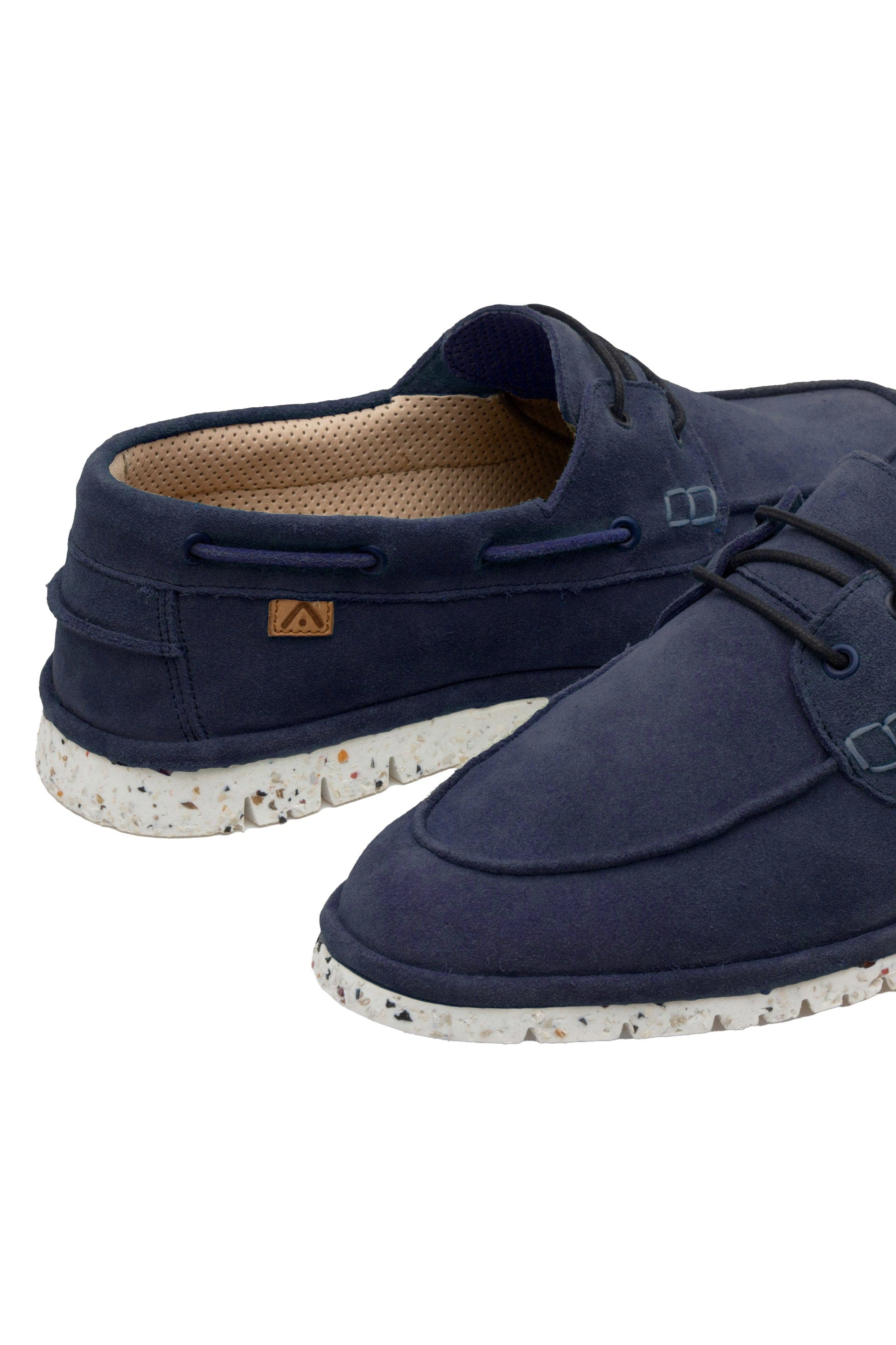 Ambitious Amber Slip On Suede Shoes - Navy