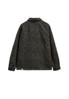 Anerkjendt Hanky Wool Check Jacket - Forest Night