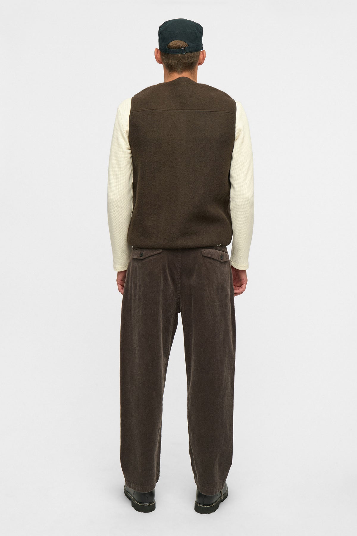 Anerkjendt Ramsus Boiled Wool Gilet - Delicioso
