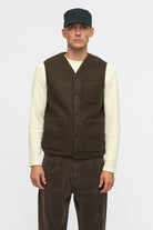 Anerkjendt Ramsus Boiled Wool Gilet - Delicioso