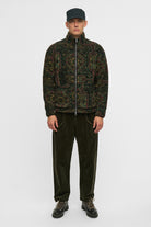 Anerkjendt Toni Jacquard Teddy Fleece - Forest Night