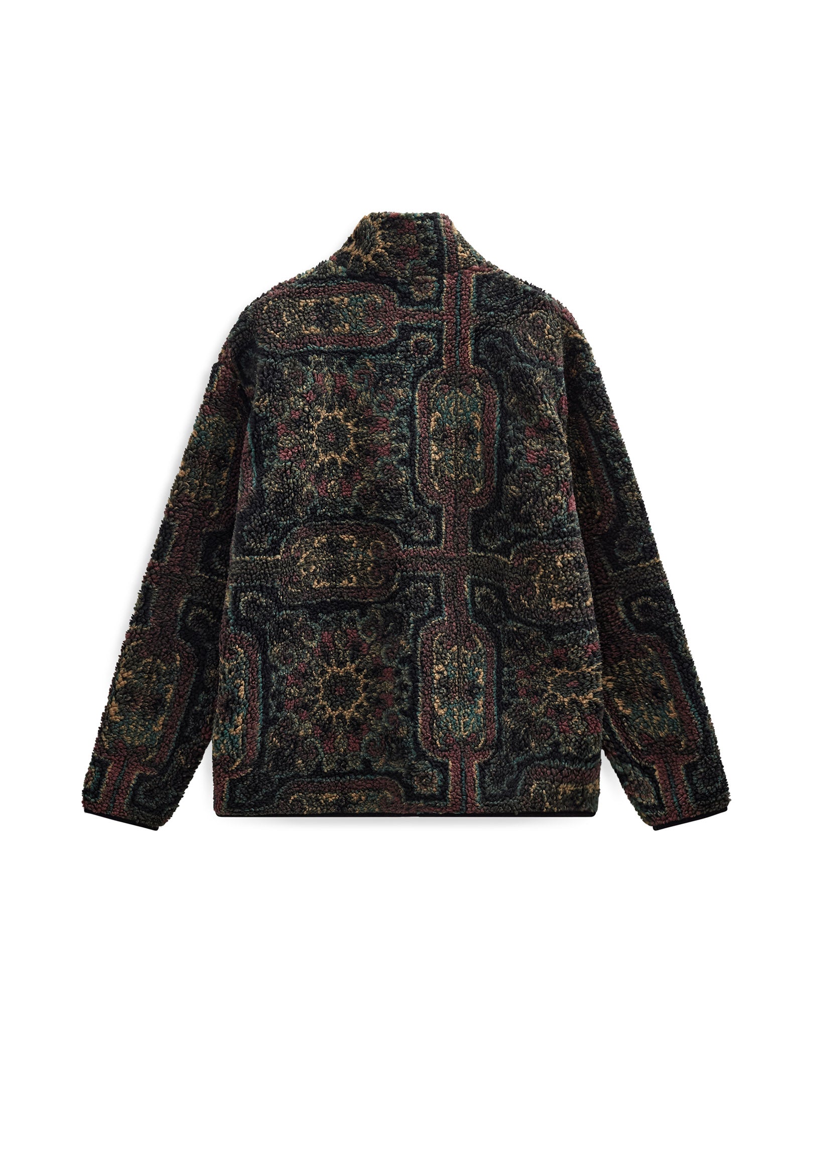 Anerkjendt Toni Jacquard Teddy Fleece - Forest Night