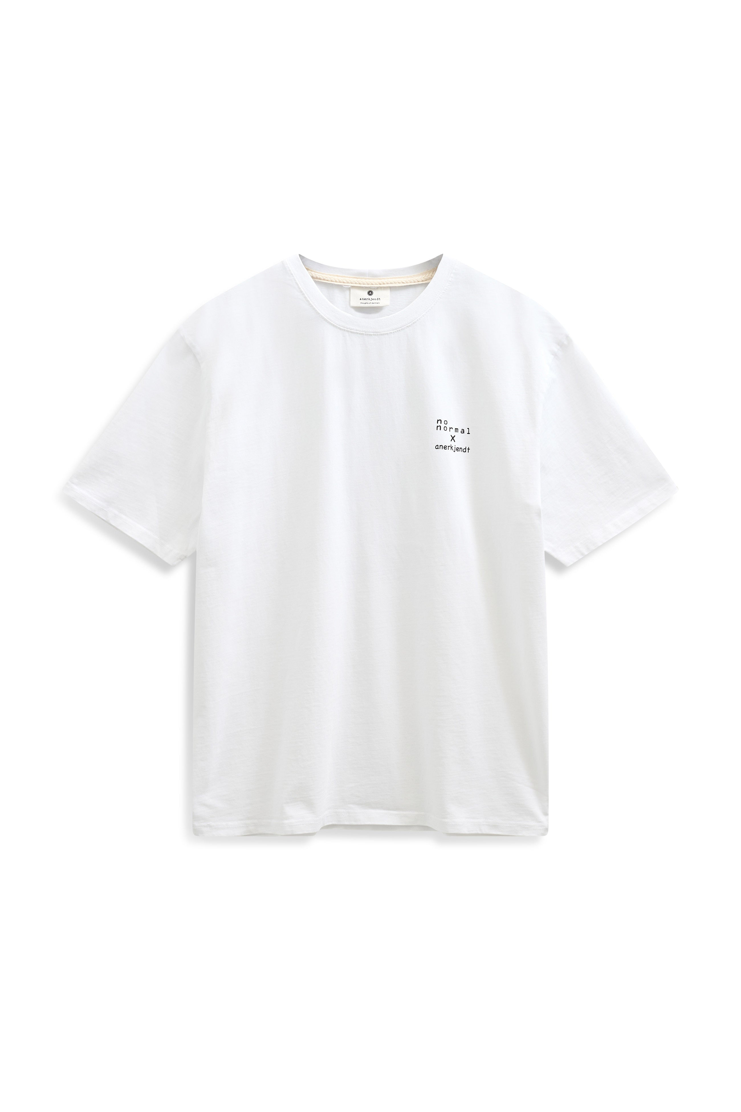 Anerkjendt Villads No Normal T-Shirt - Bright White
