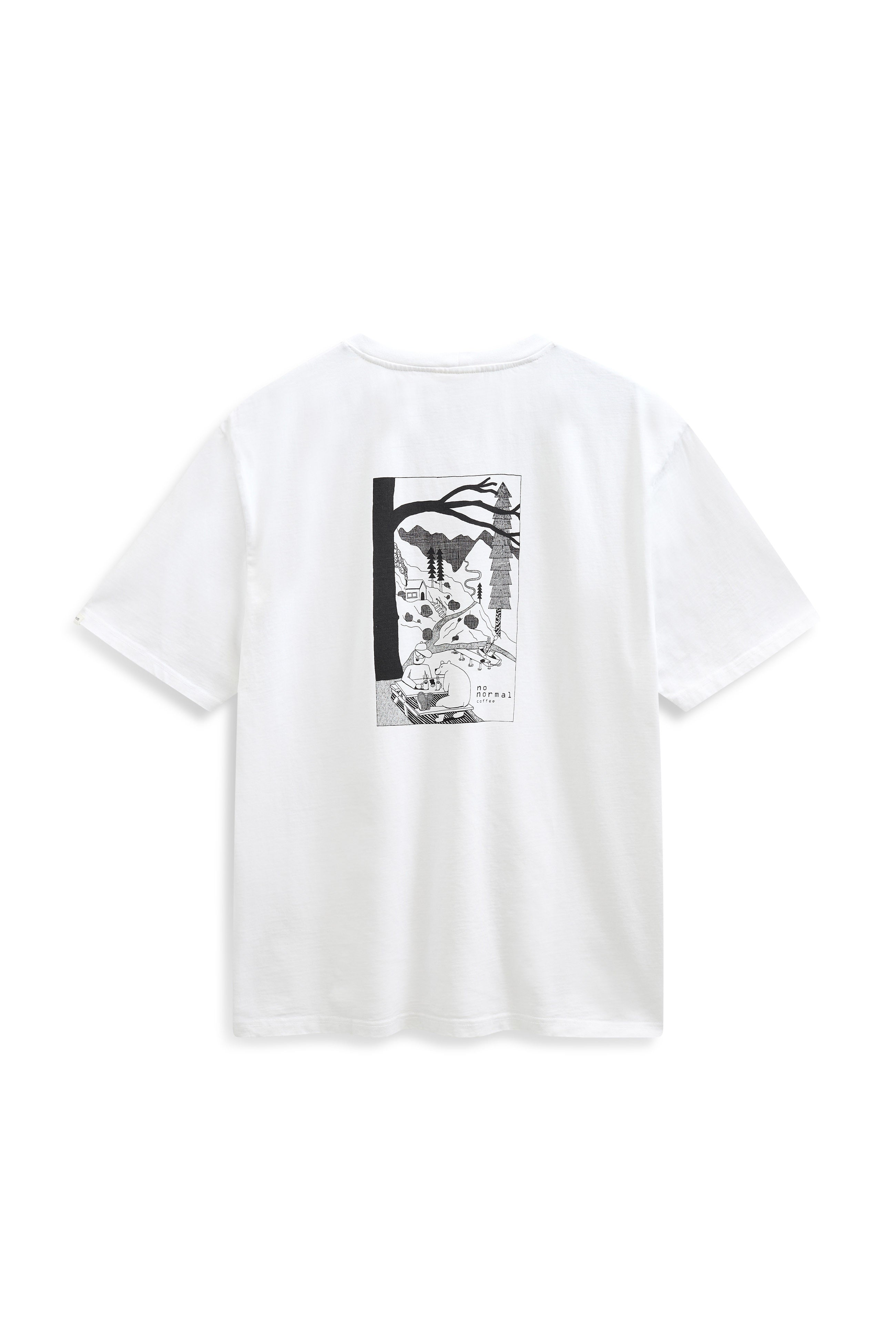 Anerkjendt Villads No Normal T-Shirt - Bright White