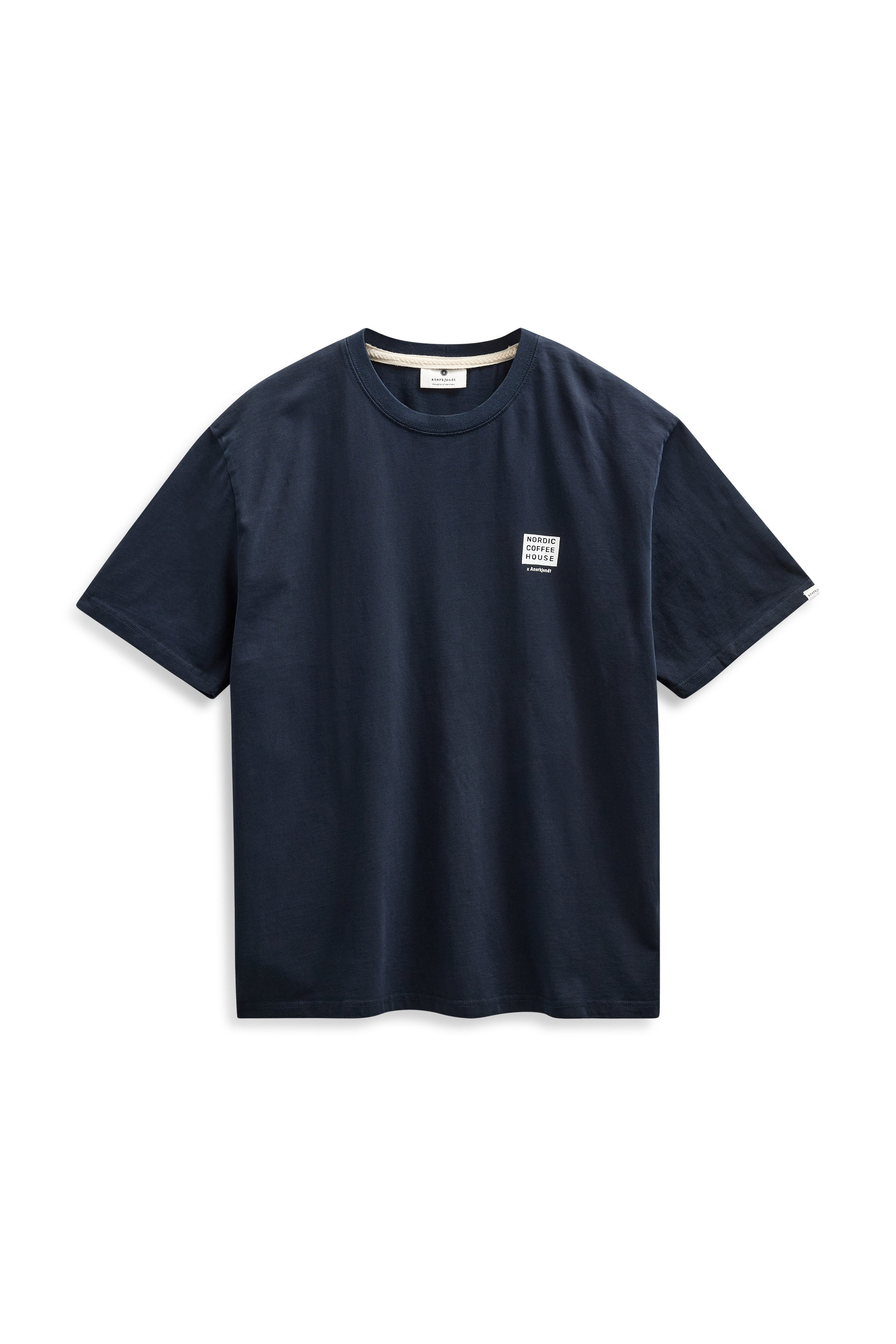 Anerkjendt Villads Nordic Coffee House T-Shirt - Sky Captain