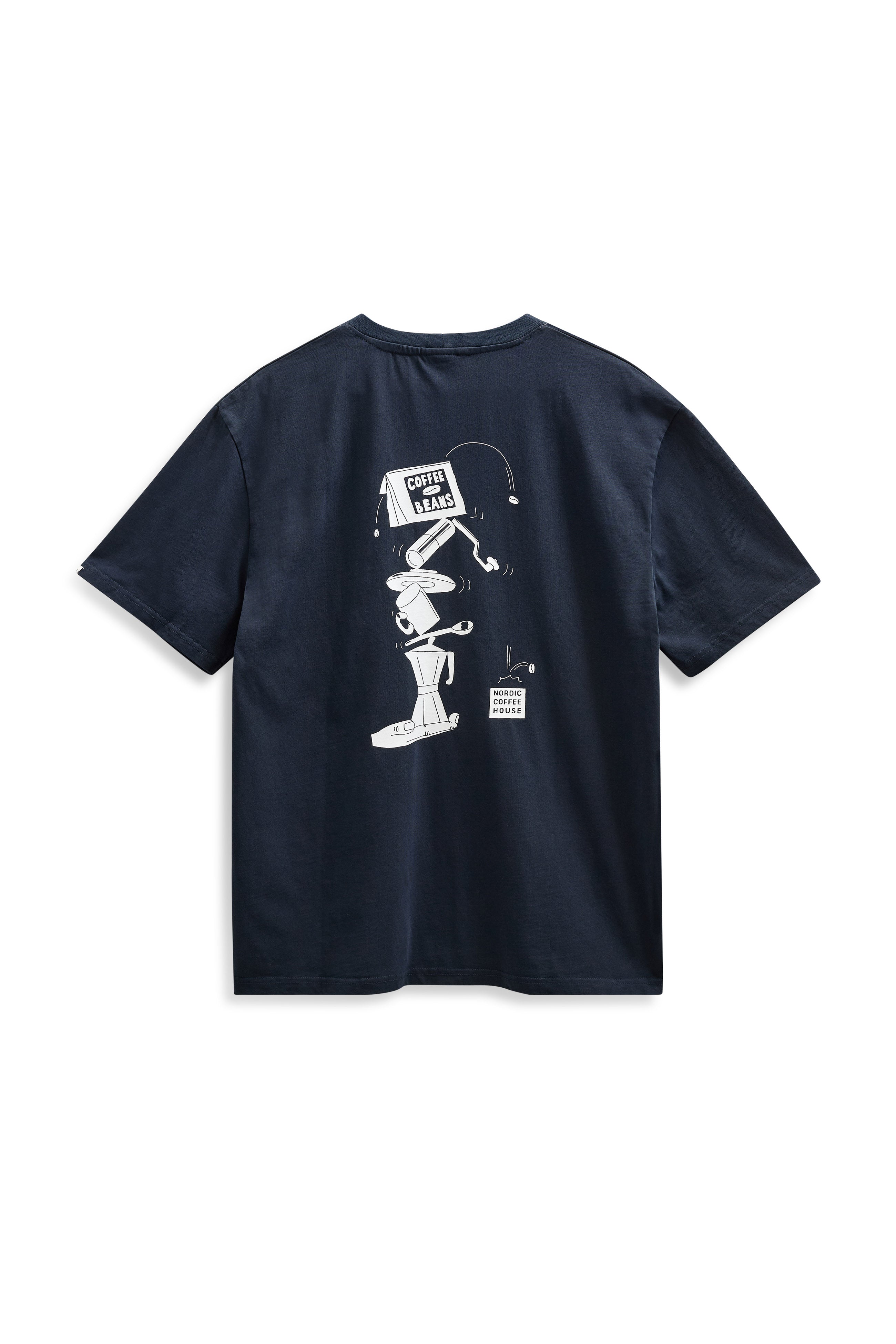 Anerkjendt Villads Nordic Coffee House T-Shirt - Sky Captain