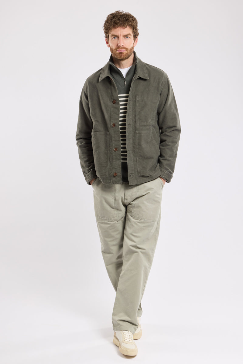 Armor Lux Fisherman's Cotton Canvas Jacket - Chimera