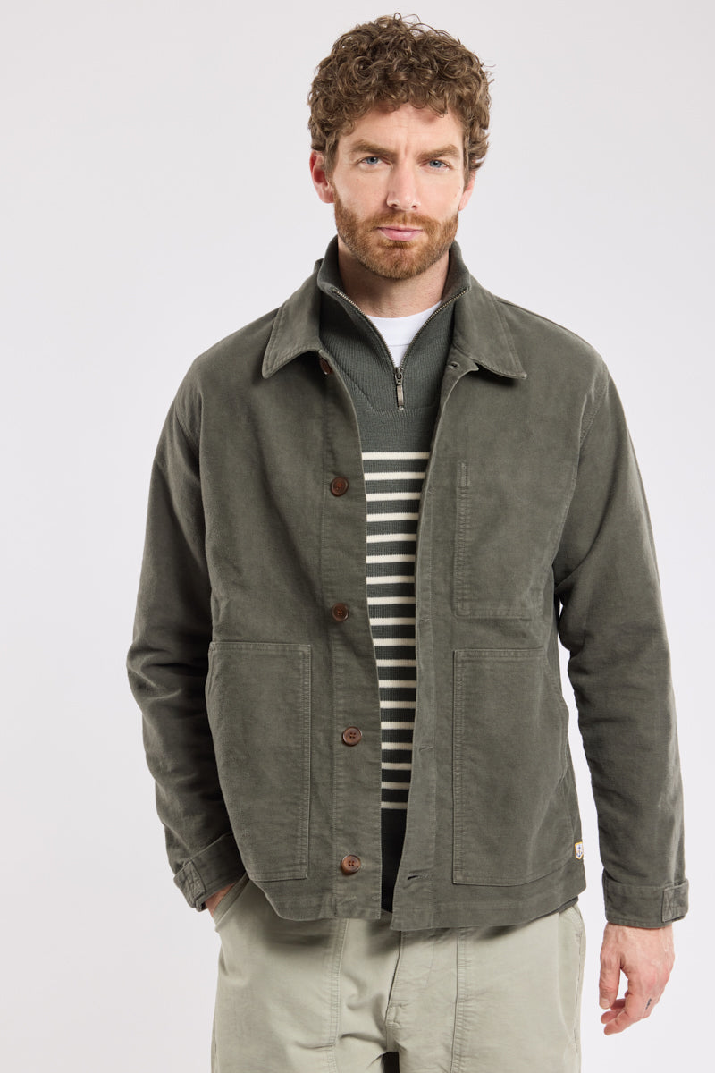 Armor Lux Fisherman's Cotton Canvas Jacket - Chimera